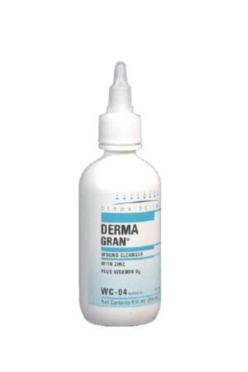 Gentell WC04 - Dermagran® General Purpose Wound Cleanser, 4 oz. Spray Bottle - 1/Each, 12/Case