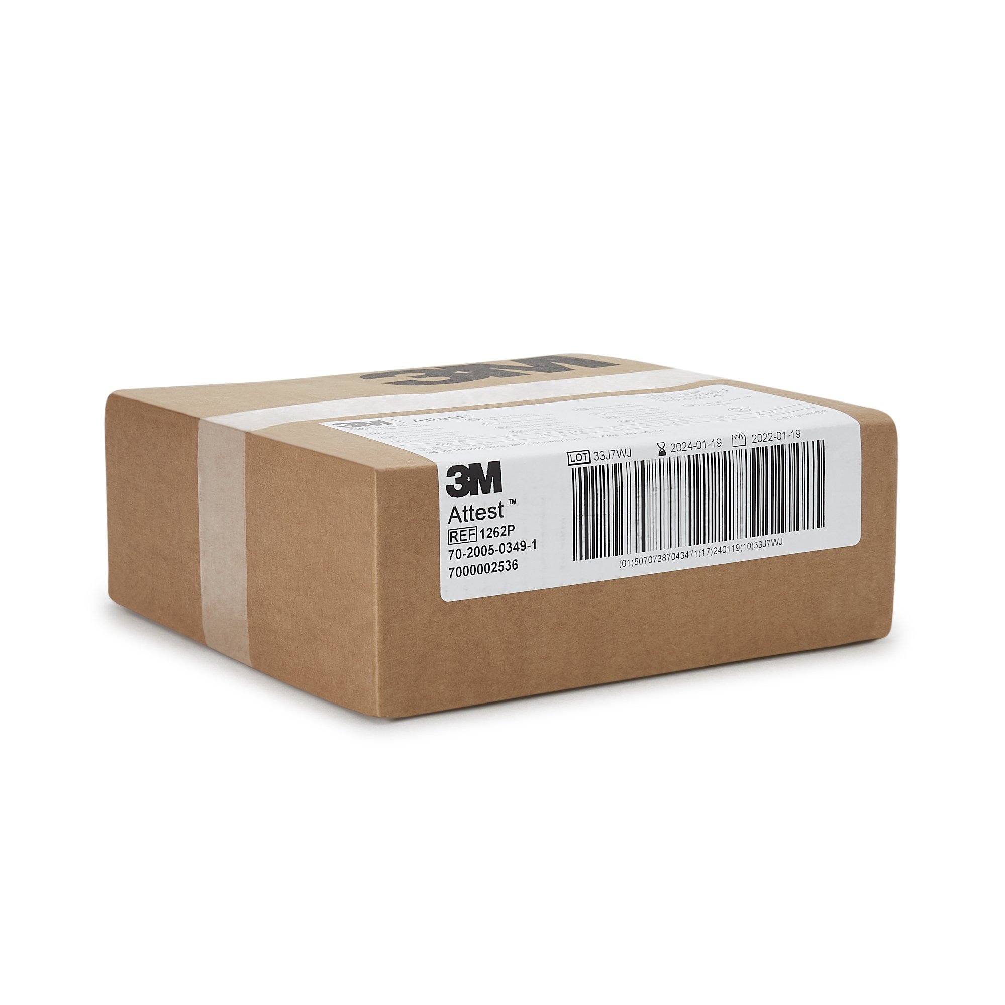 Solventum Corporation 1262P - 3M™ Attest™ Sterilization Biological Indicator Vial - 25/Box, 100/Case