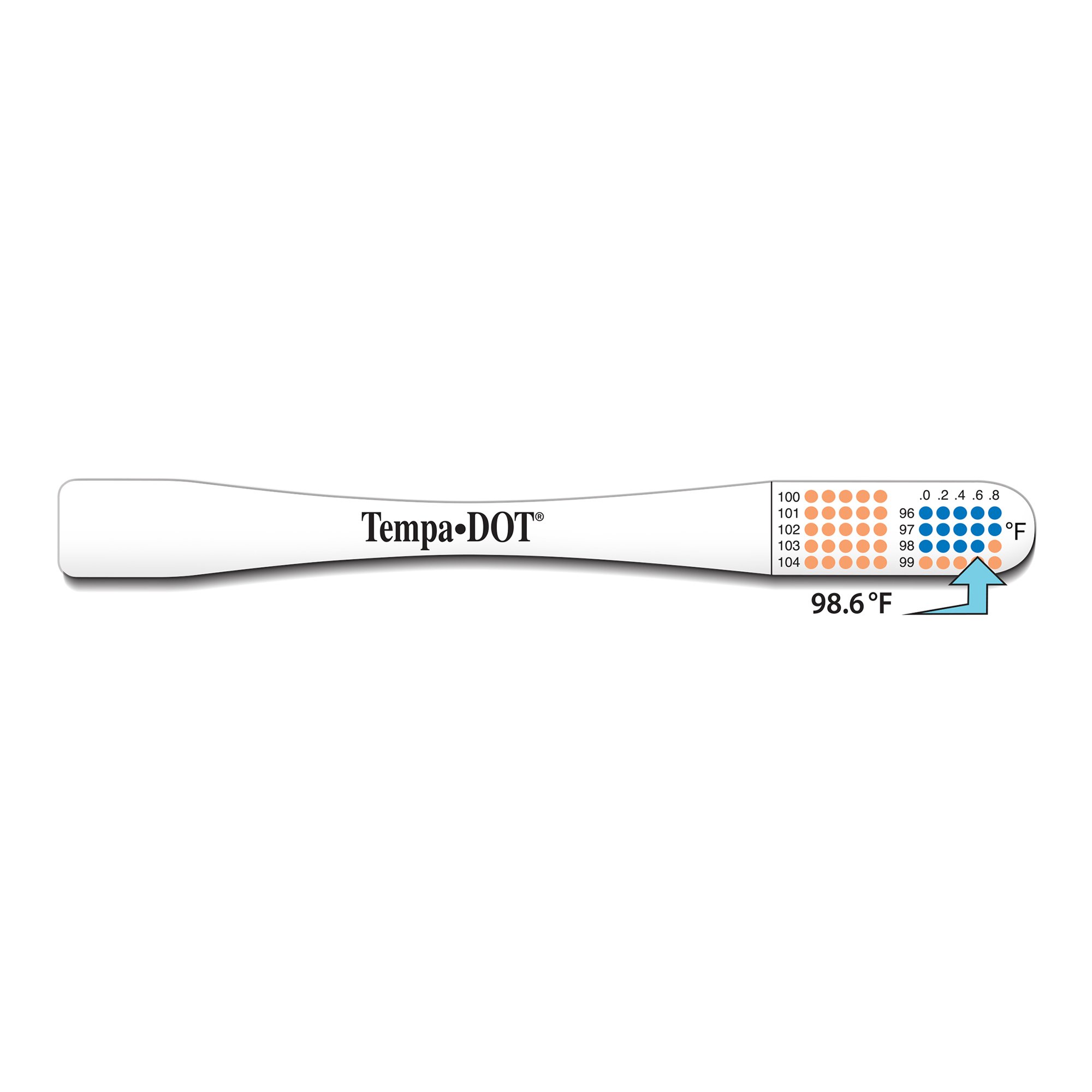 Medical Indicators - 5122 Medical Indicators Tempa·DOT™ Oral / Axillary Thermometer