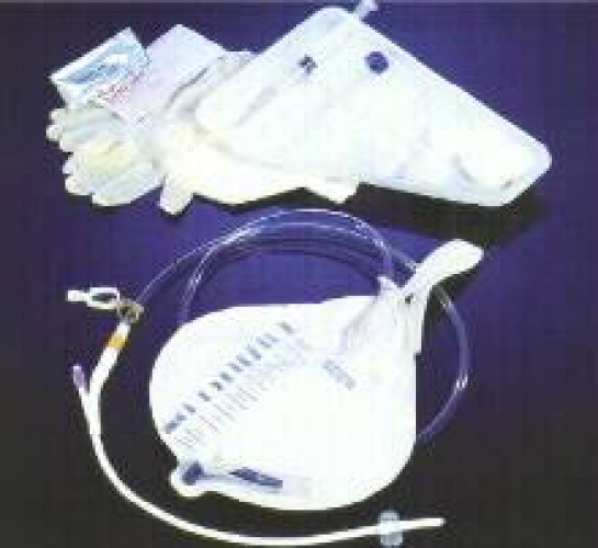 Cardinal - 407426- Indwelling Catheter Tray Closed System / Foley 16 Fr. Without Balloon Uncoated Silicone
