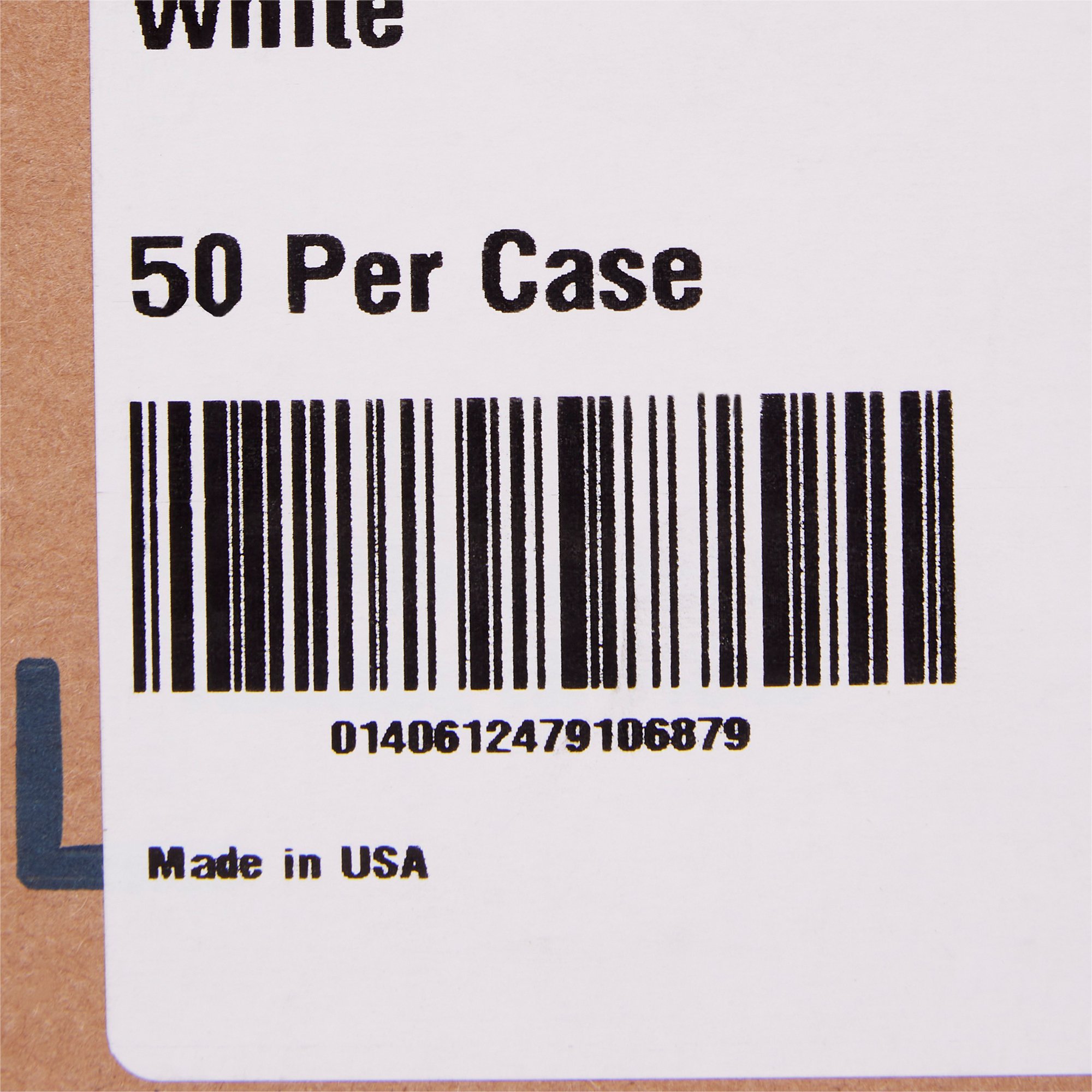 McKesson Brand 18-846 - McKesson Patient Exam Gown, One Size Fits Most, White - 1/Each, 50/Case