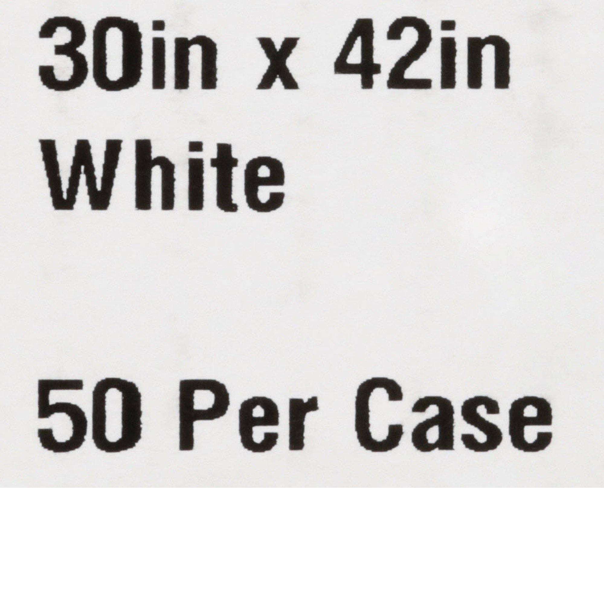 McKesson Brand 18-846 - McKesson Patient Exam Gown, One Size Fits Most, White - 1/Each, 50/Case
