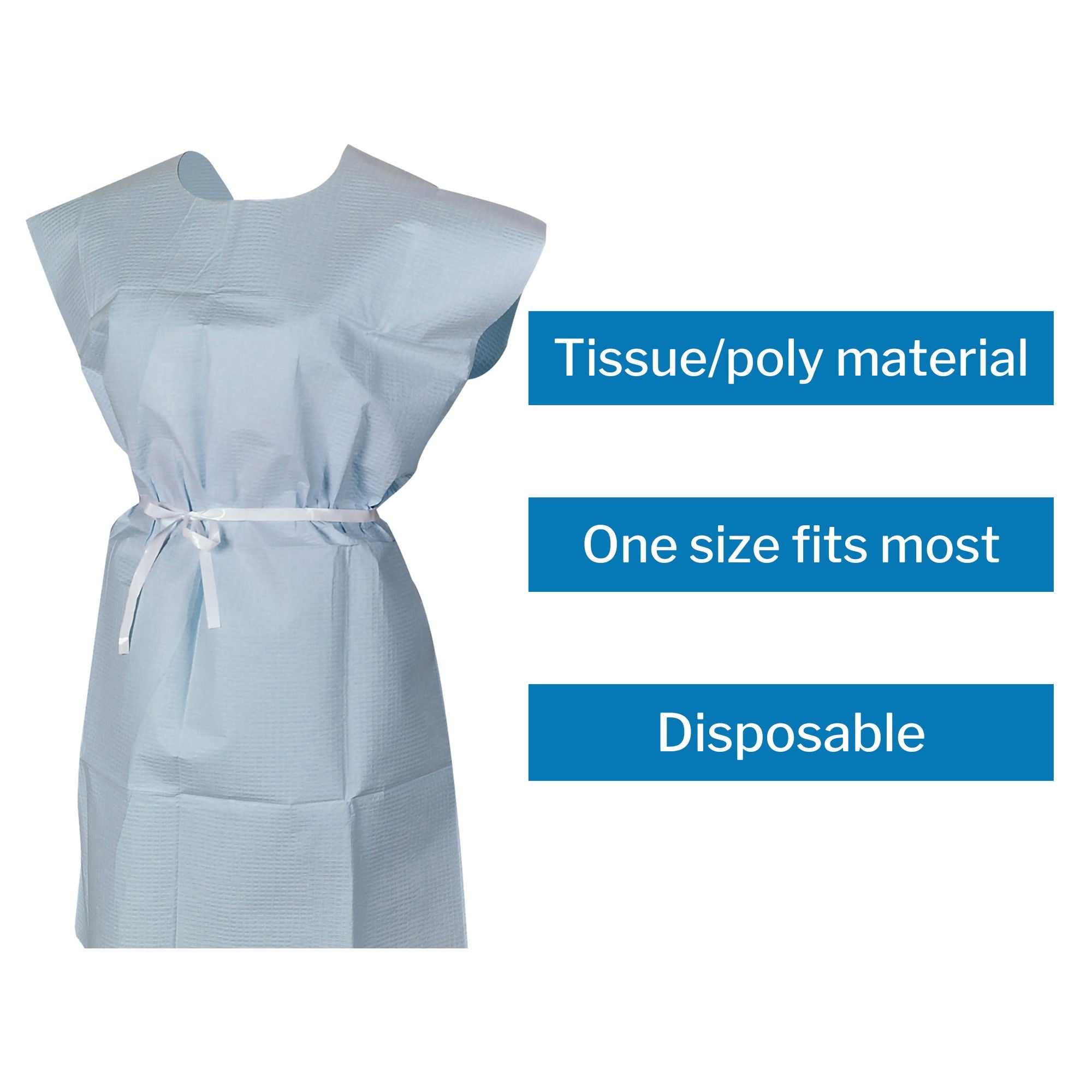 McKesson Brand - 18-844 McKesson Patient Exam Gown