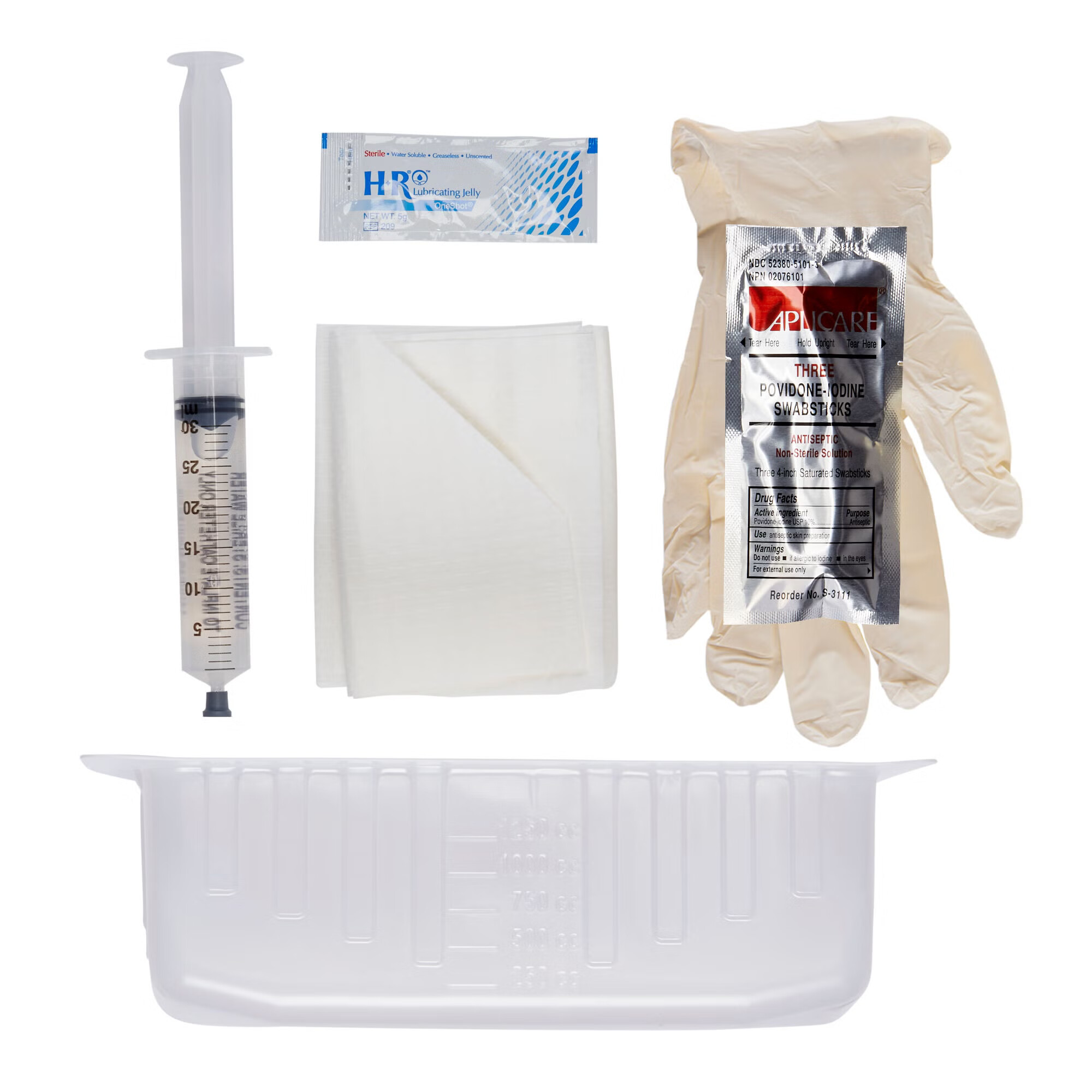 Bard - 802030 Catheter Insertion Tray Bardia® Foley Without Catheter Without Balloon Without Catheter