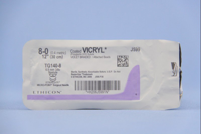 J & J Healthcare Systems - J599G Coated Vicryl™ Suture with Needle
