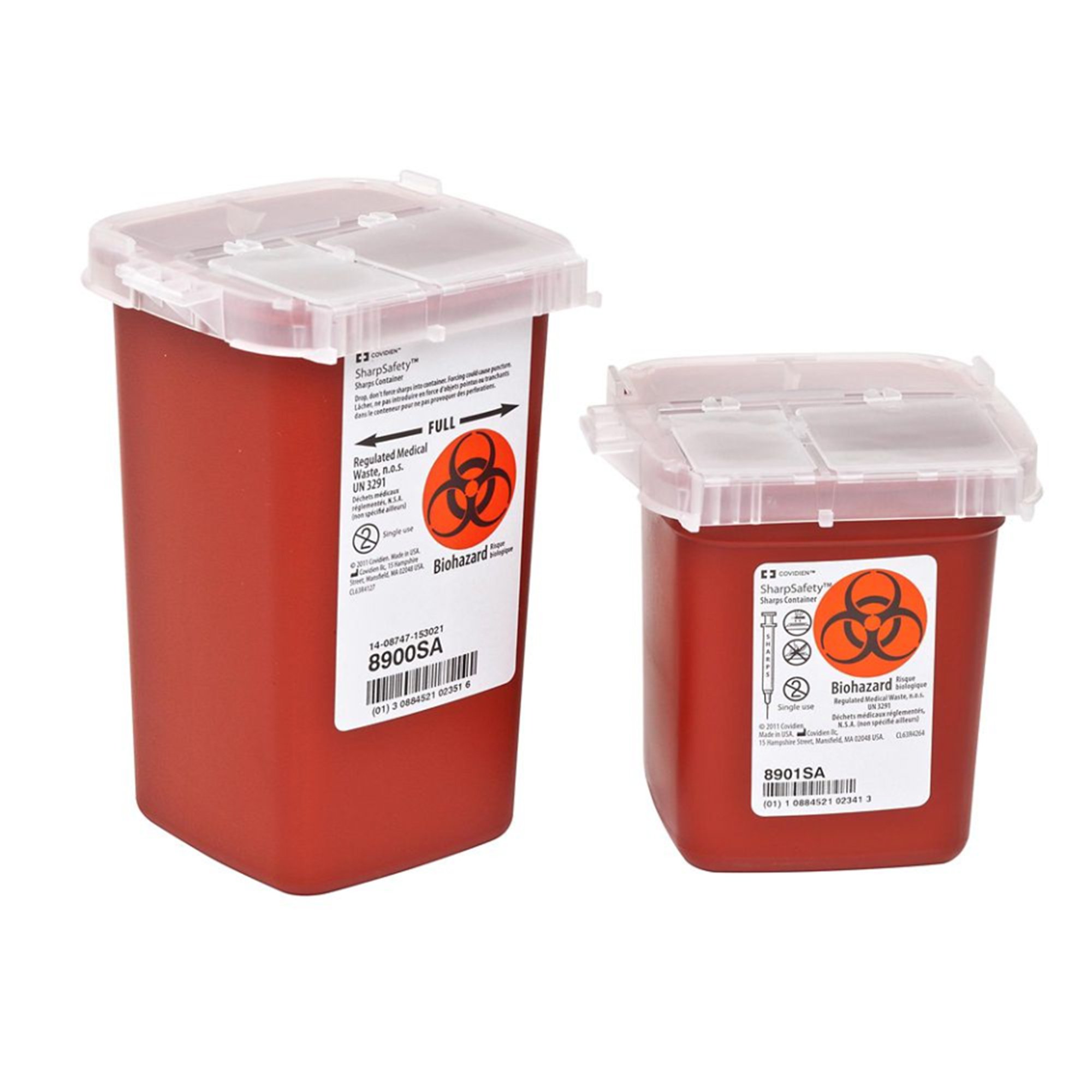 Cardinal - 8900SA SharpSafety™ Phlebotomy Sharps Container