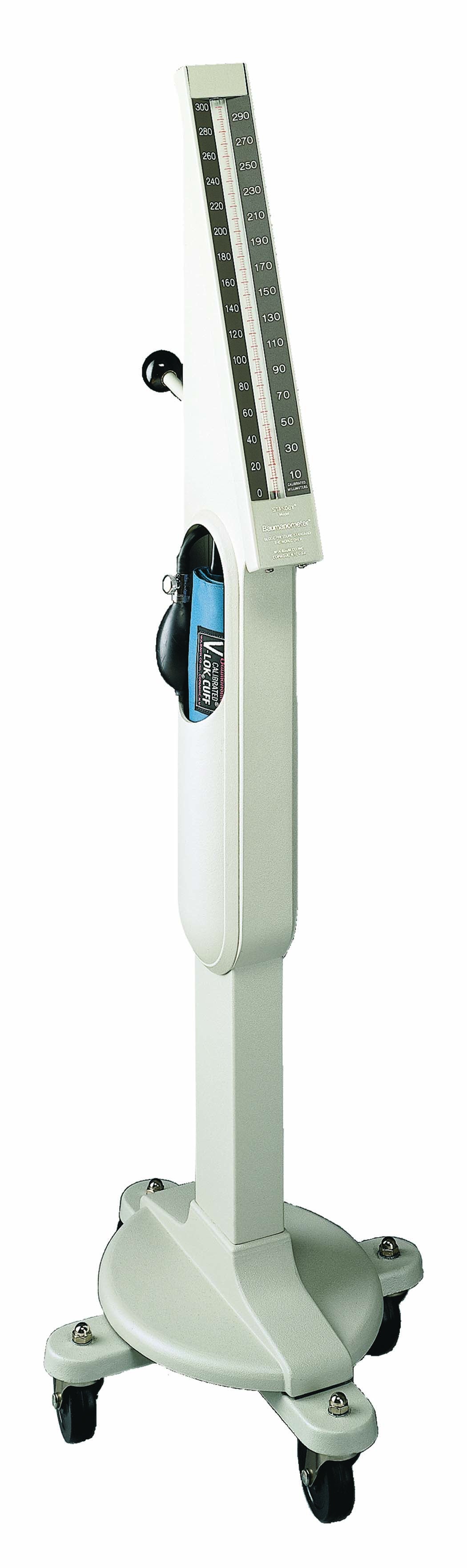 W.A. Baum - 0250 Aneroid Sphygmomanometer Unit Baumanometer® Adult Cuff Arm Polyester Cuff 23 - 40 cm Mobile