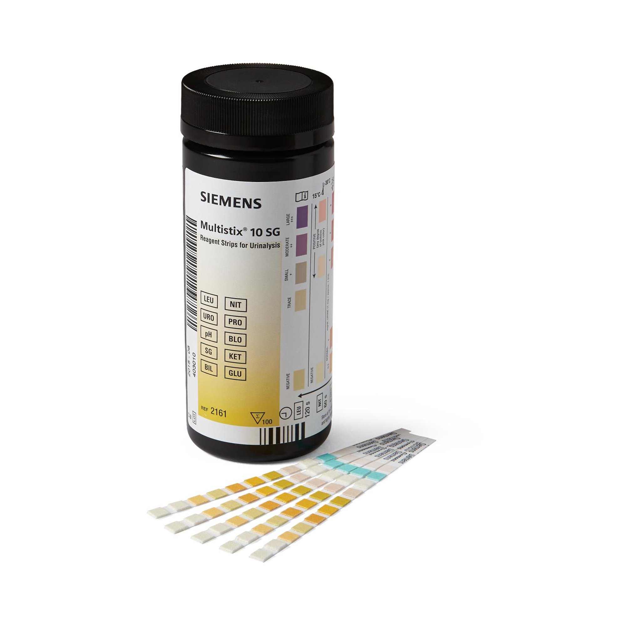 Siemens 10336425 - Multistix® 10 SG Urinalysis Reagent, General Chemistry tests - 1/Each, 24/Case