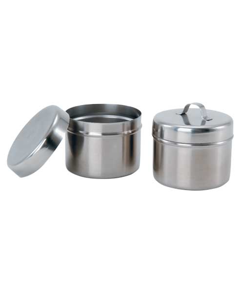 Medegen Medical Products LLC - 87720 Ointment Container Stainless Steel Silver 2.12 X 3.09 Inch