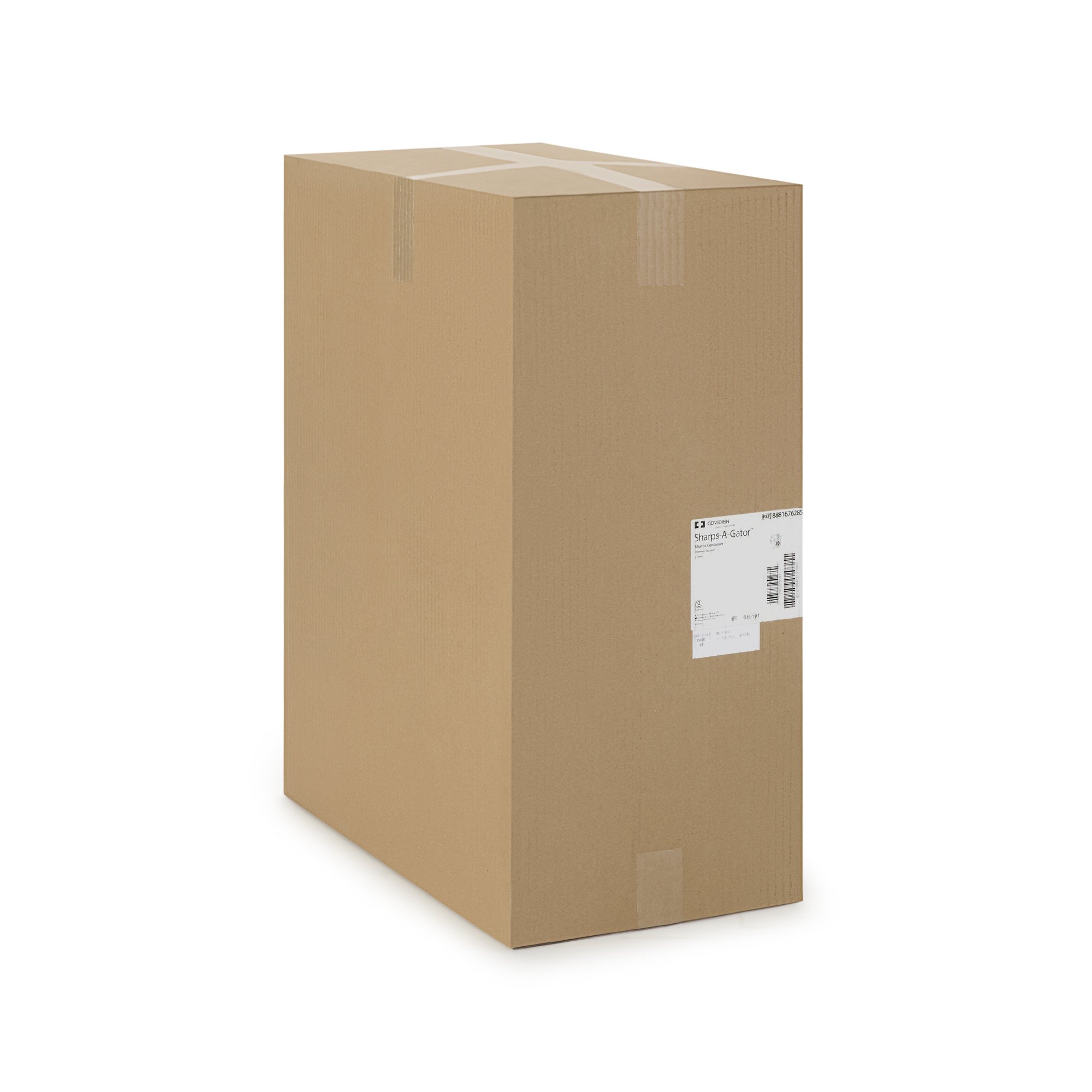 Cardinal 8881676285 - Monoject™ Multi-purpose Sharps Container, 2 Gallon, 10.5 x 10.9 x 6.75 Inch - 1/Each, 20/Case