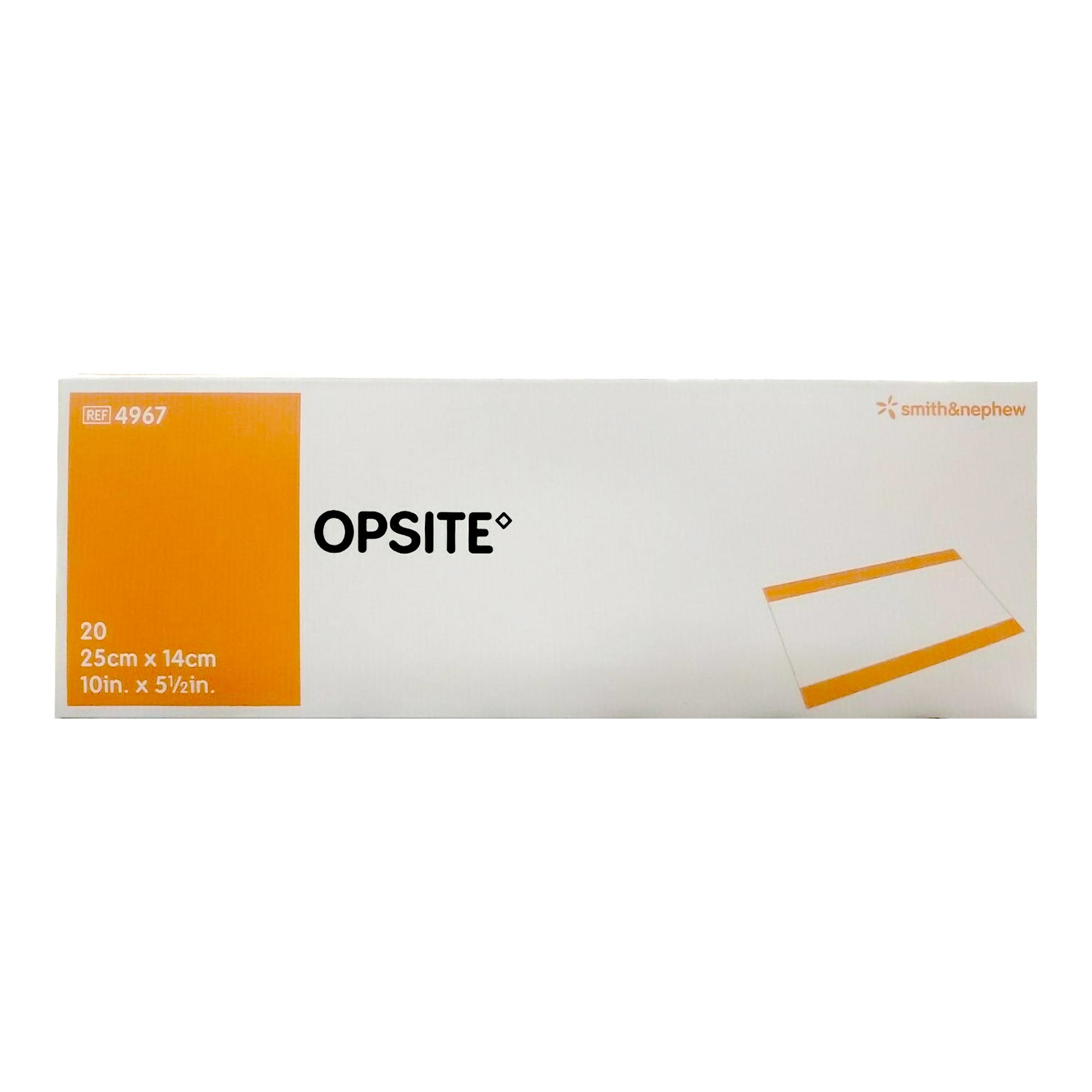 Smith & Nephew - 4967 OpSite Transparent Film Dressing