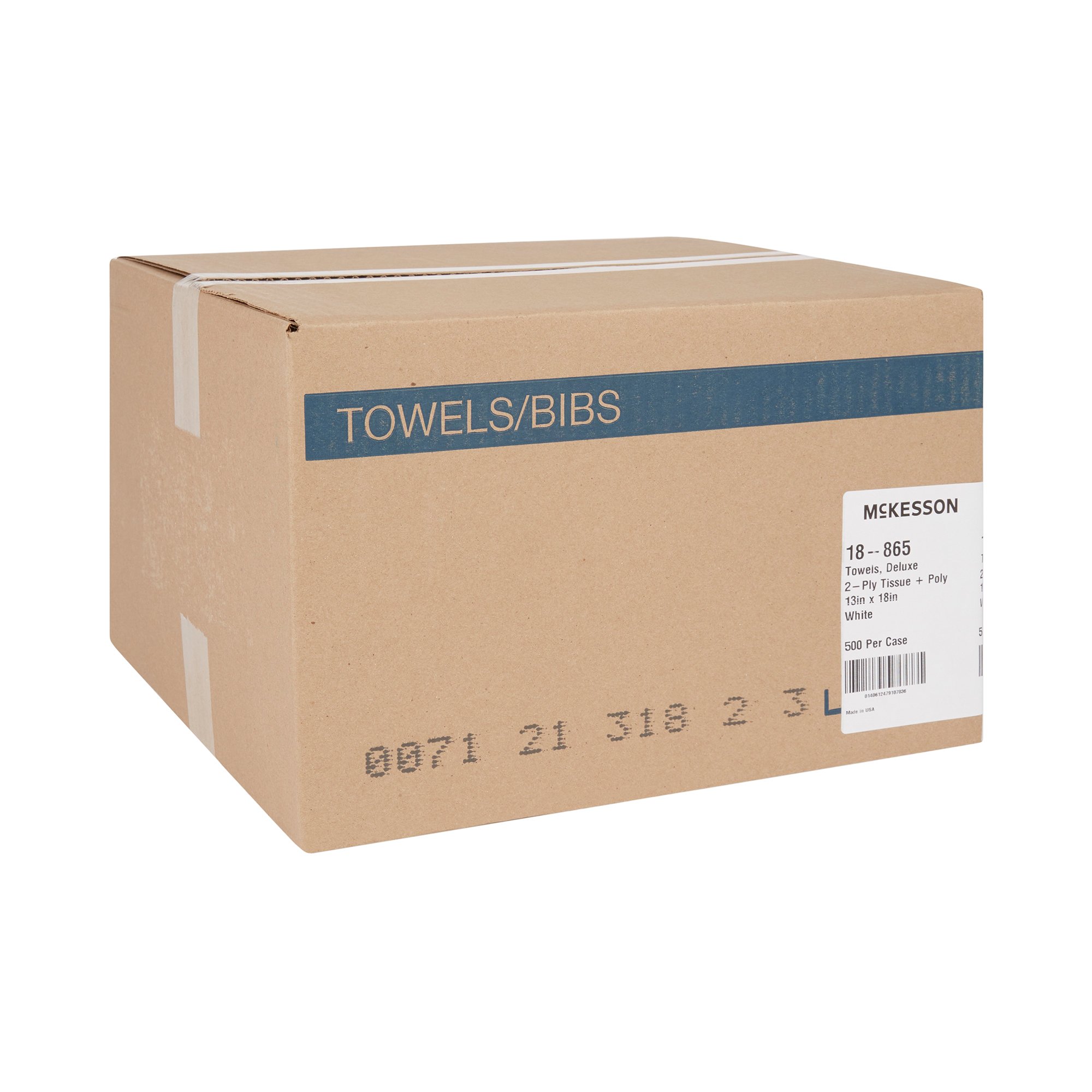 McKesson Brand - 18-865 McKesson Nonsterile White Procedure Towels