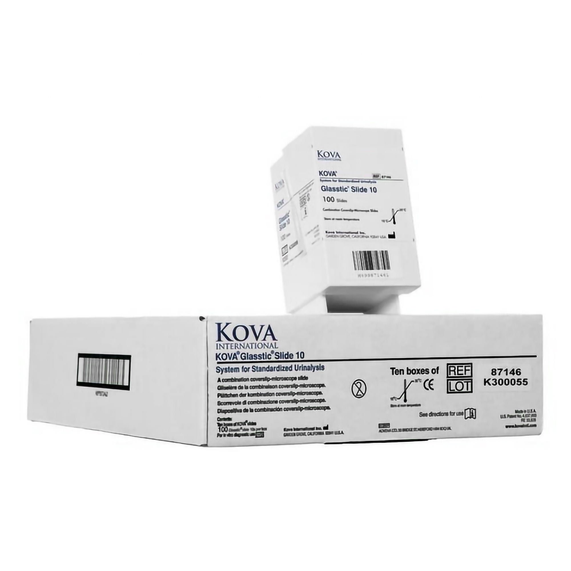 Alltrista Plastics LLC - 87146E KOVA® Glasstic® Urinalysis Microscope Slide