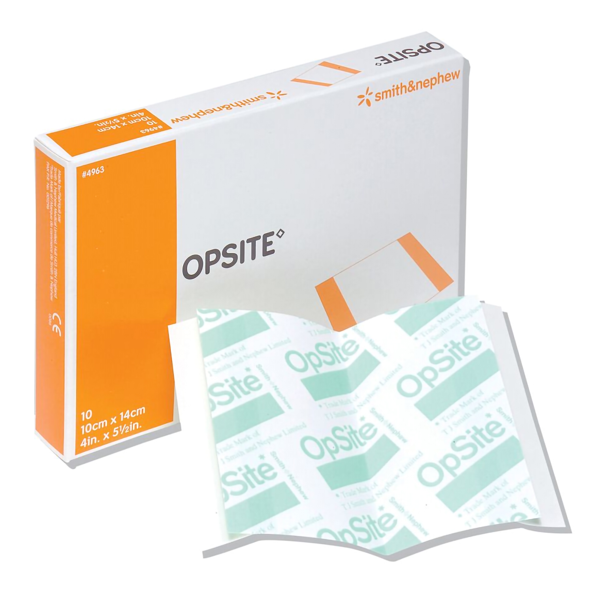 Smith & Nephew - 4963 OpSite Transparent Film Dressing