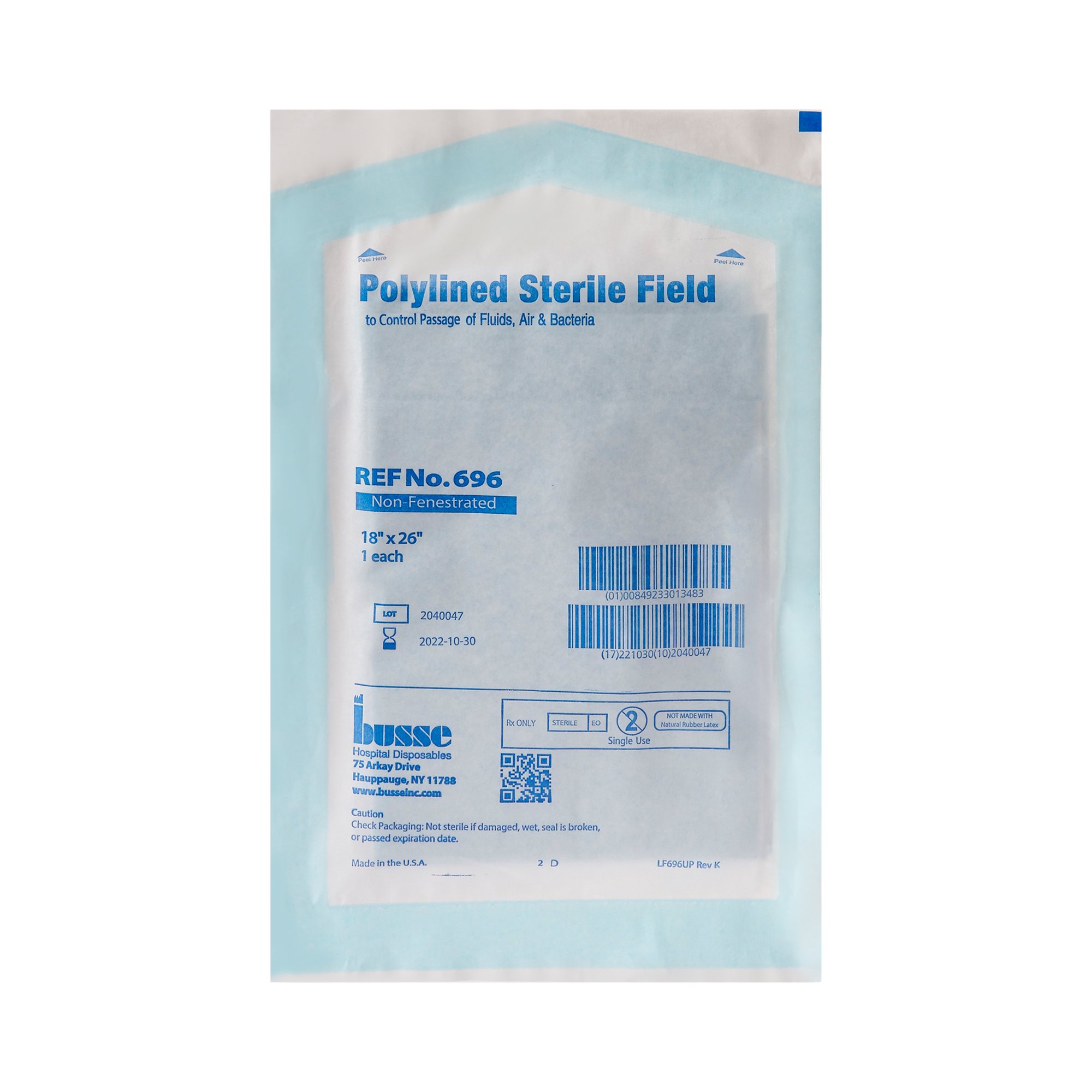 Busse Hospital Disposables - 696 Busse Hospital Sterile Field General Purpose Drape