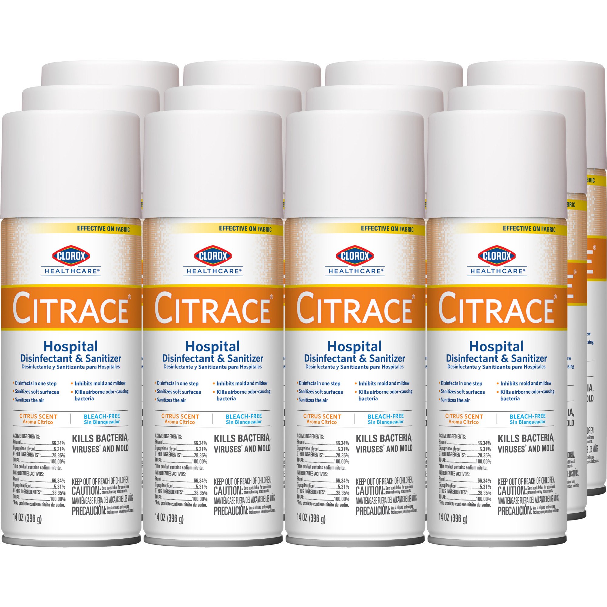 The Clorox Company - 49100 Clorox Healthcare® Citrace® Hospital Disinfectant & Sanitizer