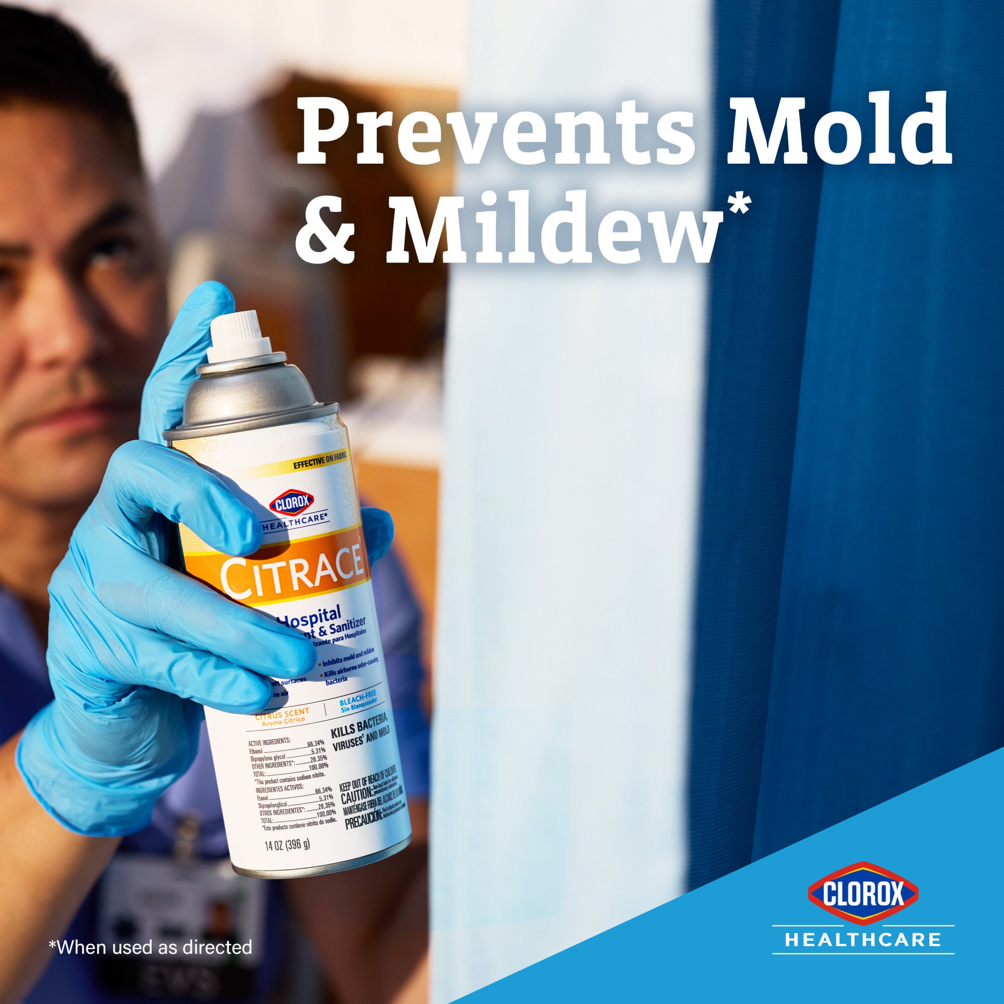 The Clorox Company - 49100 Clorox Healthcare® Citrace® Hospital Disinfectant & Sanitizer
