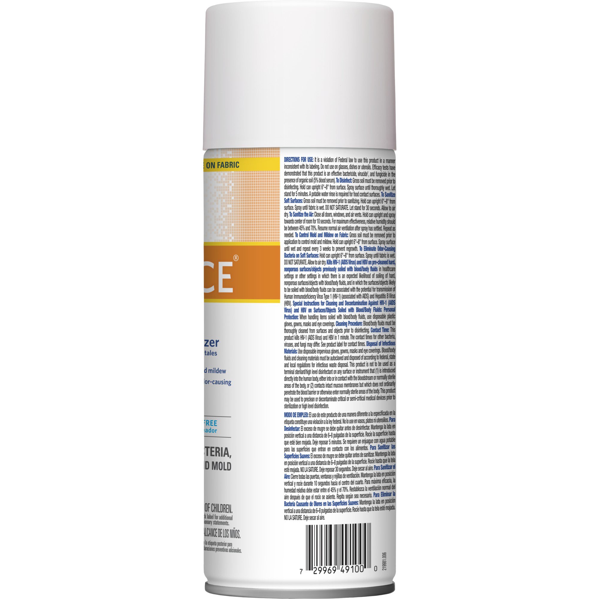 The Clorox Company 49100 - Clorox Healthcare® Citrace® Hospital Disinfectant & Sanitizer, Citrus Scent - 1/Each, 12/Case