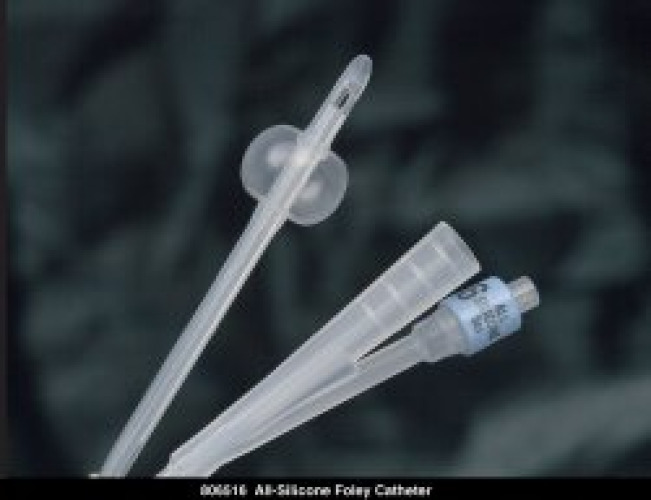 Bard 806516 - Bardia® Silicone Foley Catheter, 16 Fr., 5 cc - 1/Each, 12/Case