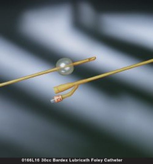Bard 0166L18 - Bardex® Lubricath® Foley Catheter, 18 Fr., Standard - 1/Each, 12/Case