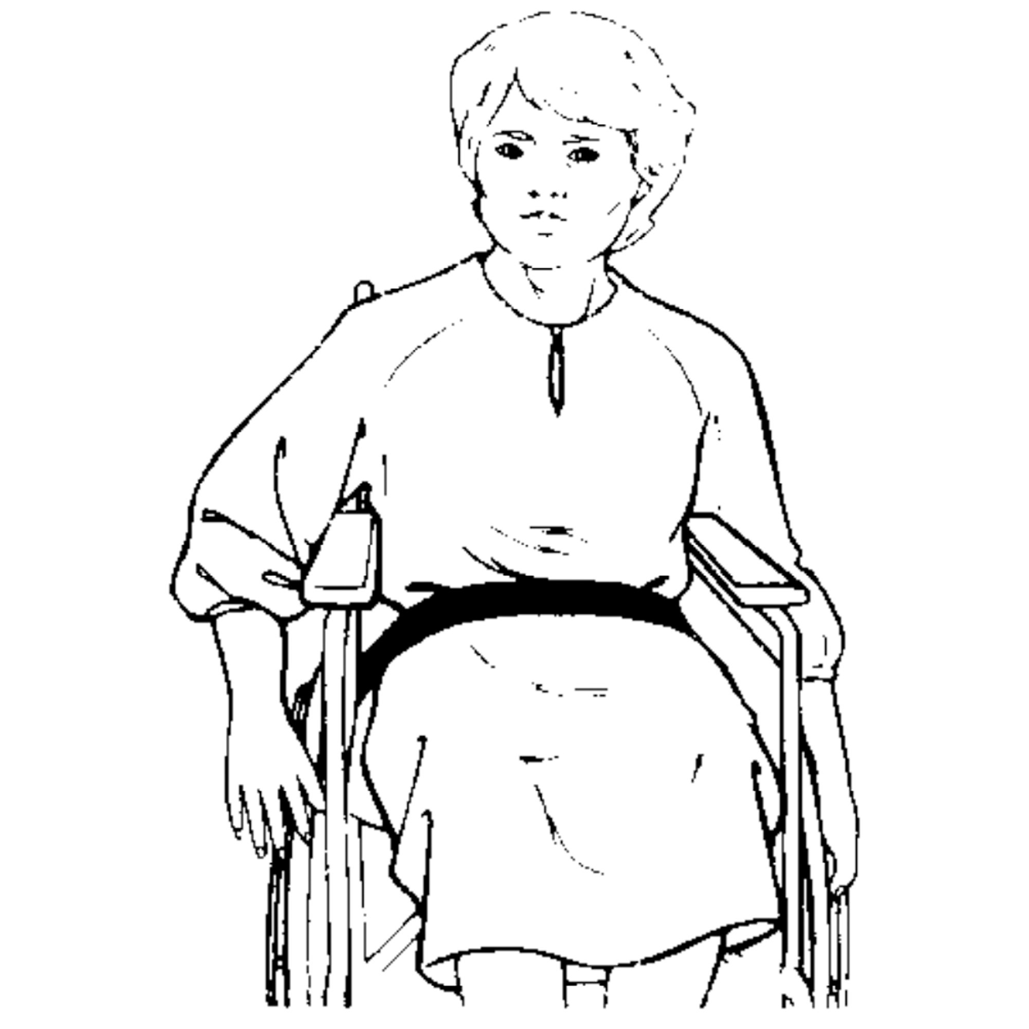 Skil-Care - 701020 SkiL-Care™ Econo-Belt Wheelchair Safety Belt