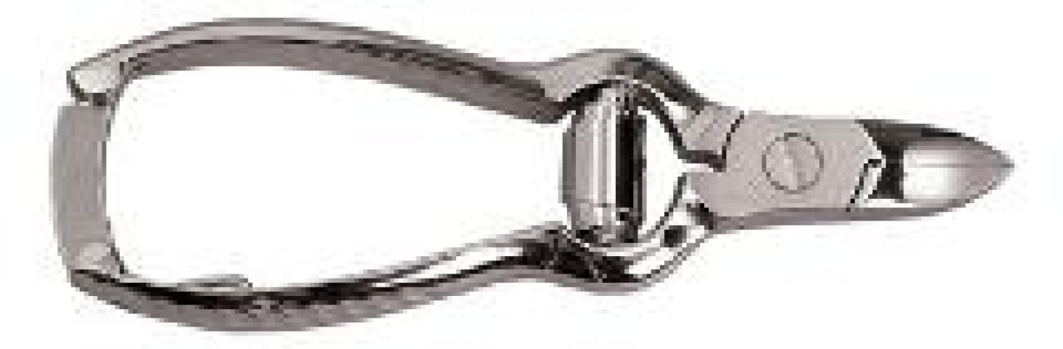 Graham-Field - 1791 Nail Nipper Grafco® Concave Jaw 4.5 Inch Length Chrome Plated Metal