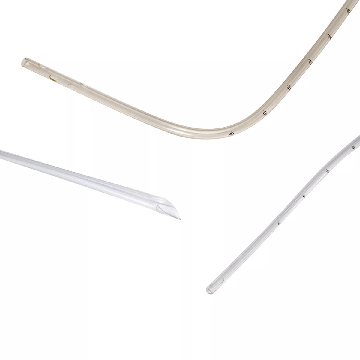 Cardinal 8888570572 - Thoracic Catheter Argyle™ 40 Fr. Straight Style 20 Inch Length - 10/Case