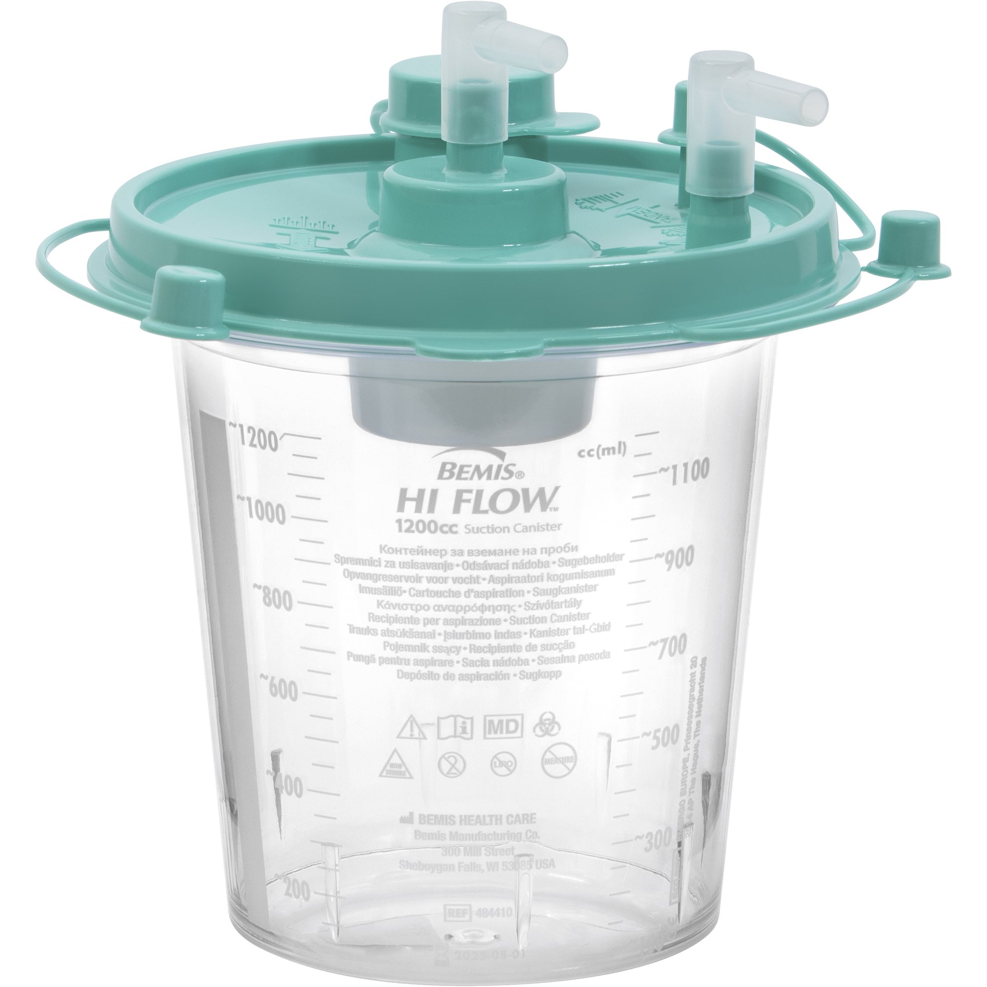 Bemis Healthcare - 484410 Hi-Flow™ Rigid Suction Canister for use with Bemis Quick-Drain™ Systems