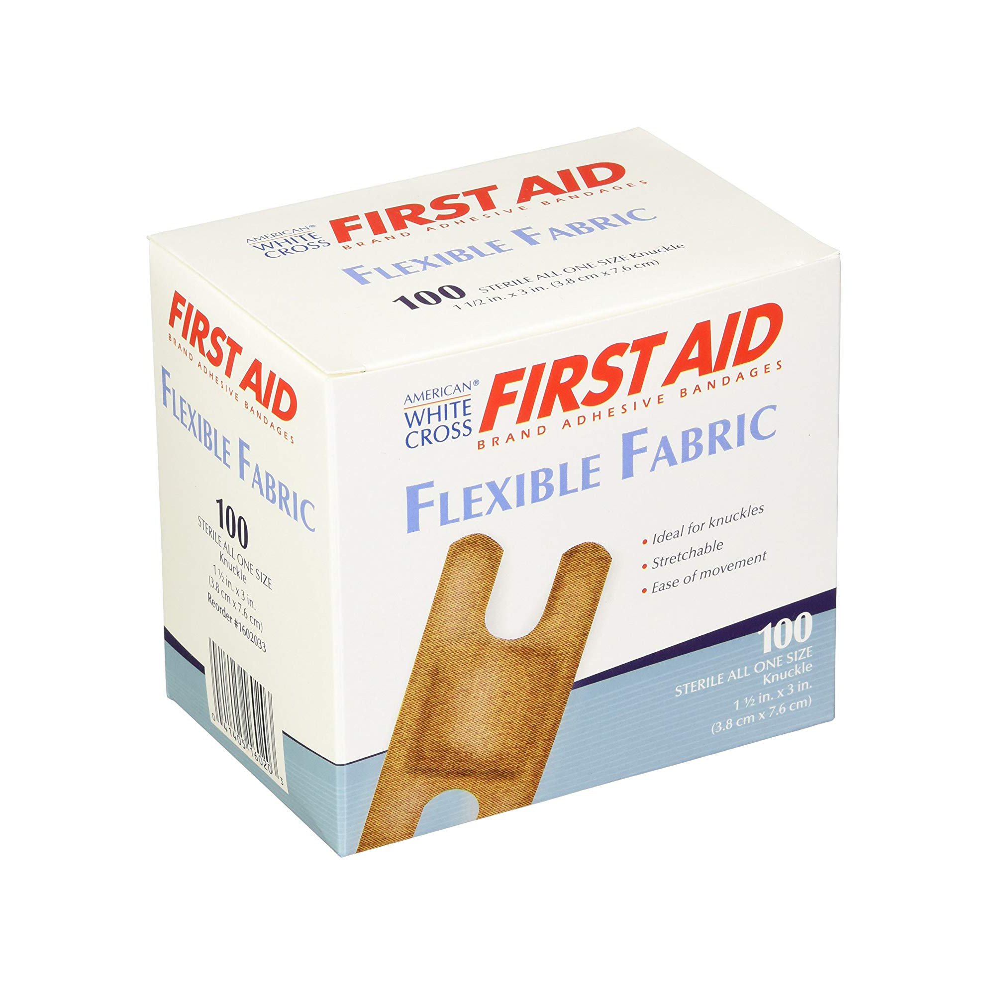 Dukal - 1602033 American® White Cross Adhesive Strip