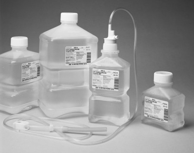 B. Braun - R5201-01 - Irrigation Solution 0.9% Sodium Chloride, Preservative Free Not for Injection Bottle 500 mL - 16/Case