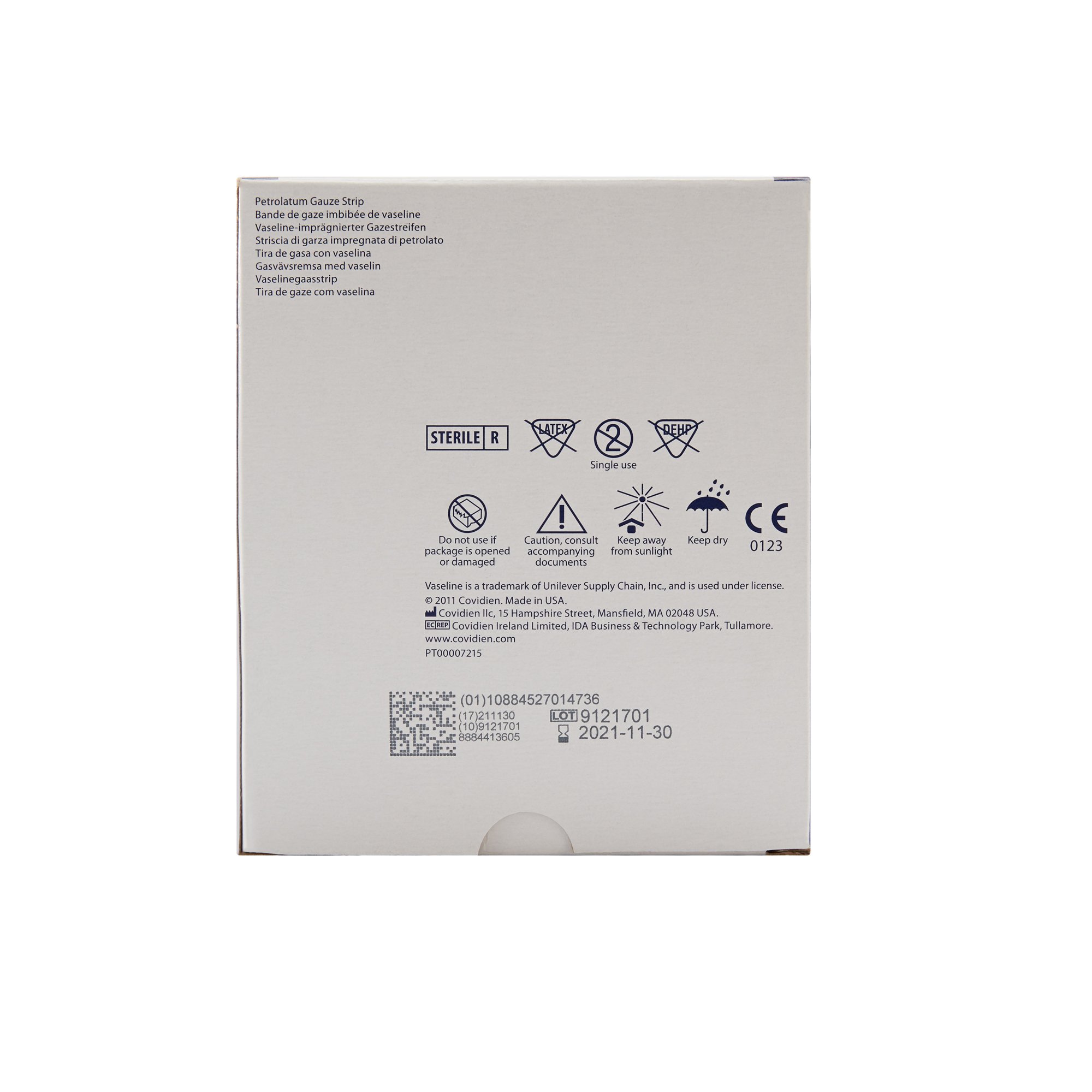 Vaseline Petrolatum Impregnated Dressing 8884413605 by Cardinal