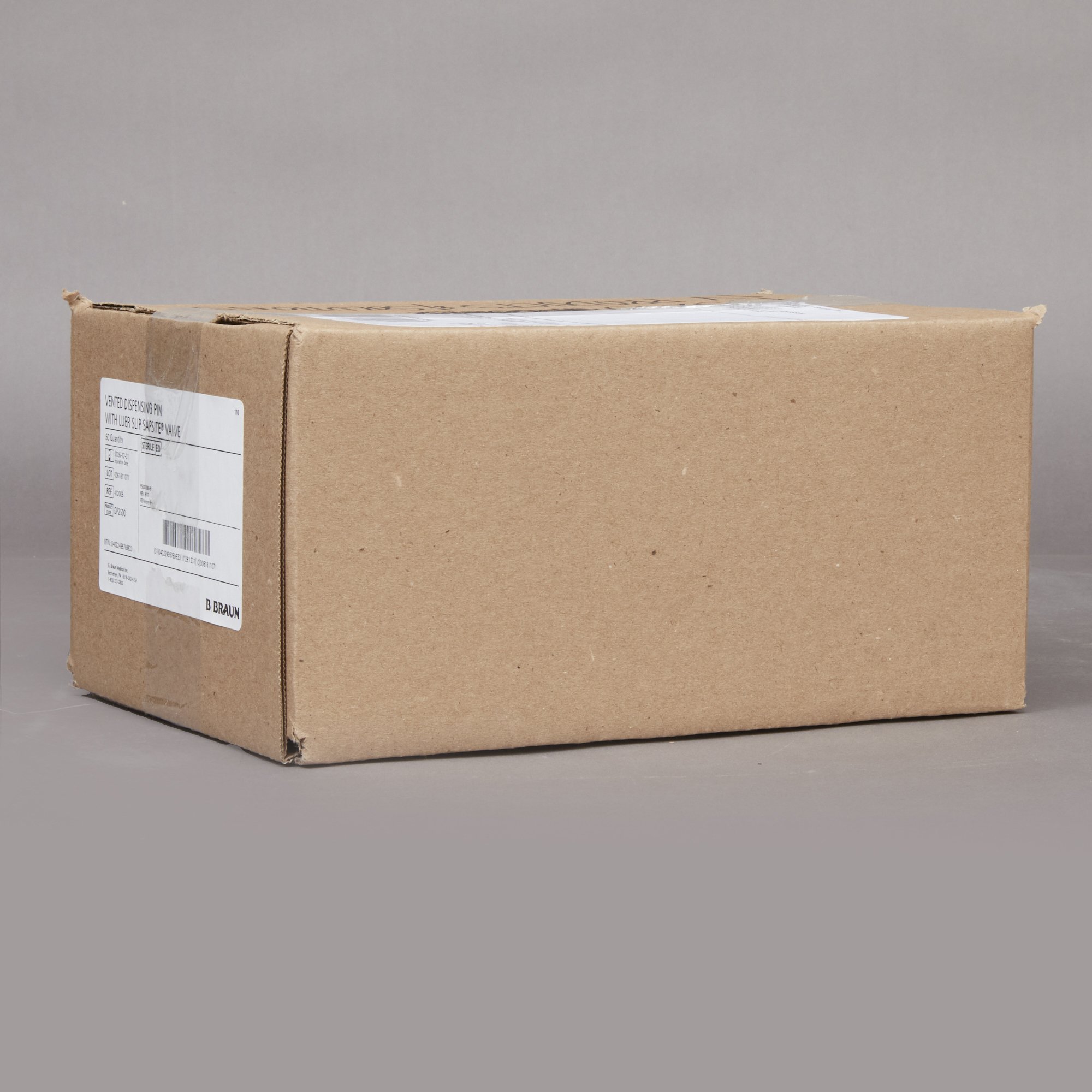 B. Braun 412005 - Safsite® Standard Spike Dispensing Pin - 1/Each, 50/Case