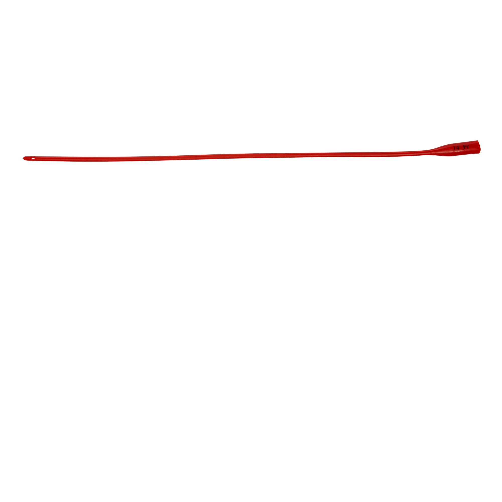 Cardinal - 8887660143 Dover™ Robinson Red Rubber Intermittent Catheter