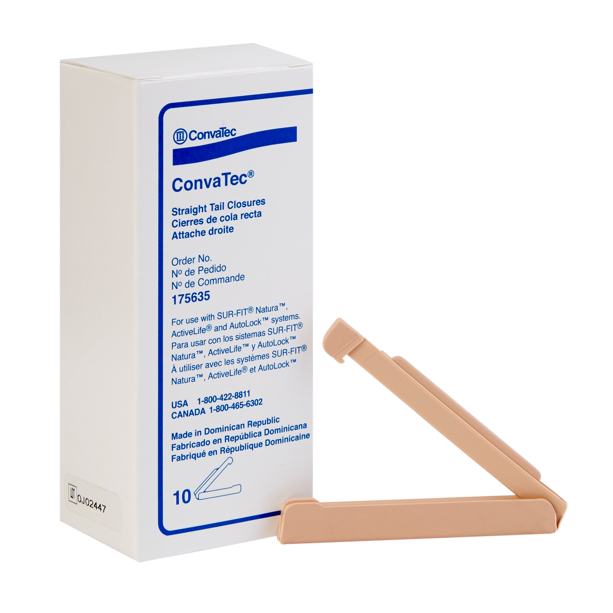 ConvaTec - 175635 ConvaTec® Tail Closure Clamp