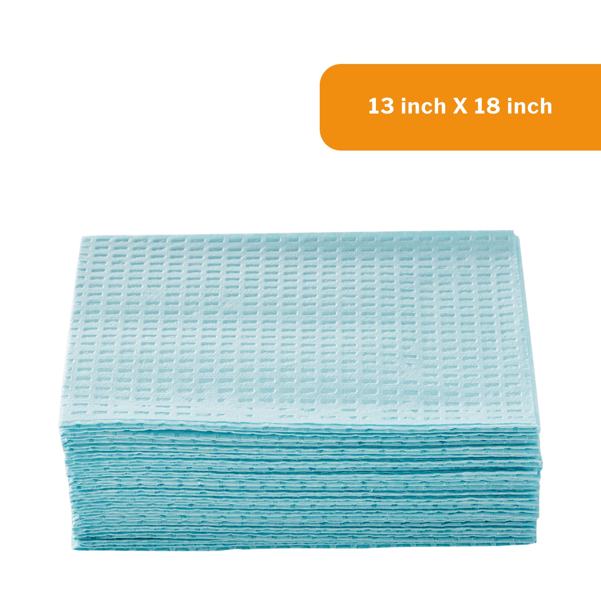 McKesson Brand - 18-887 McKesson Premium Nonsterile Blue Procedure Towel