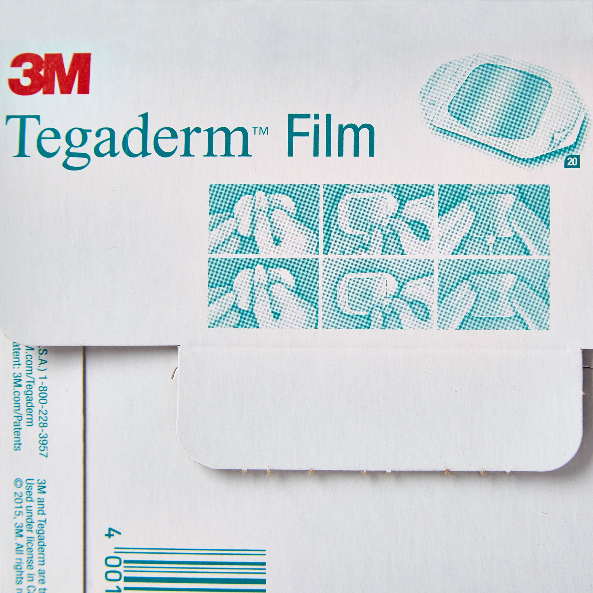 Solventum Corporation - 9505W Transparent Film Dressing 3M™ Tegaderm™ 2-3/8 X 2-3/4 Inch Frame Style Delivery Rectangle Sterile