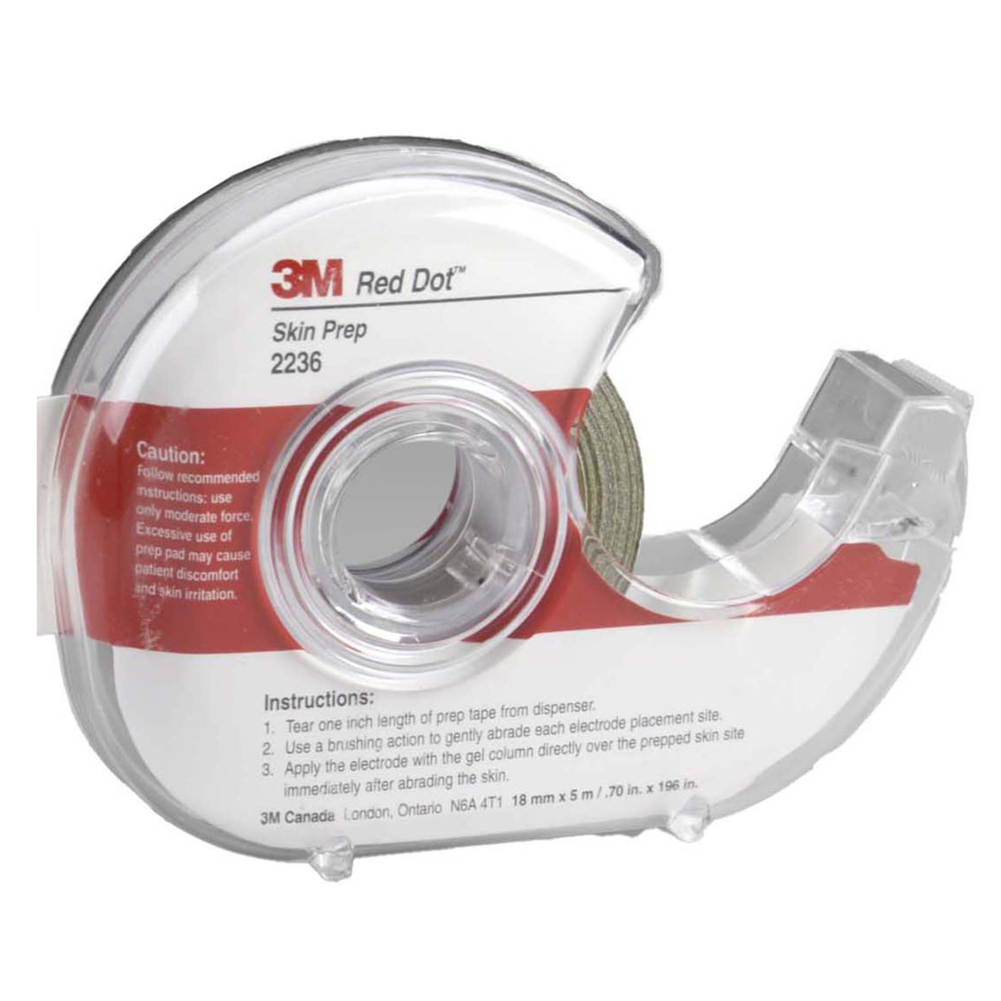 Solventum Corporation 2236 - Red Dot™ Trace Prep Abrader Tape - 1/Roll, 36/Case