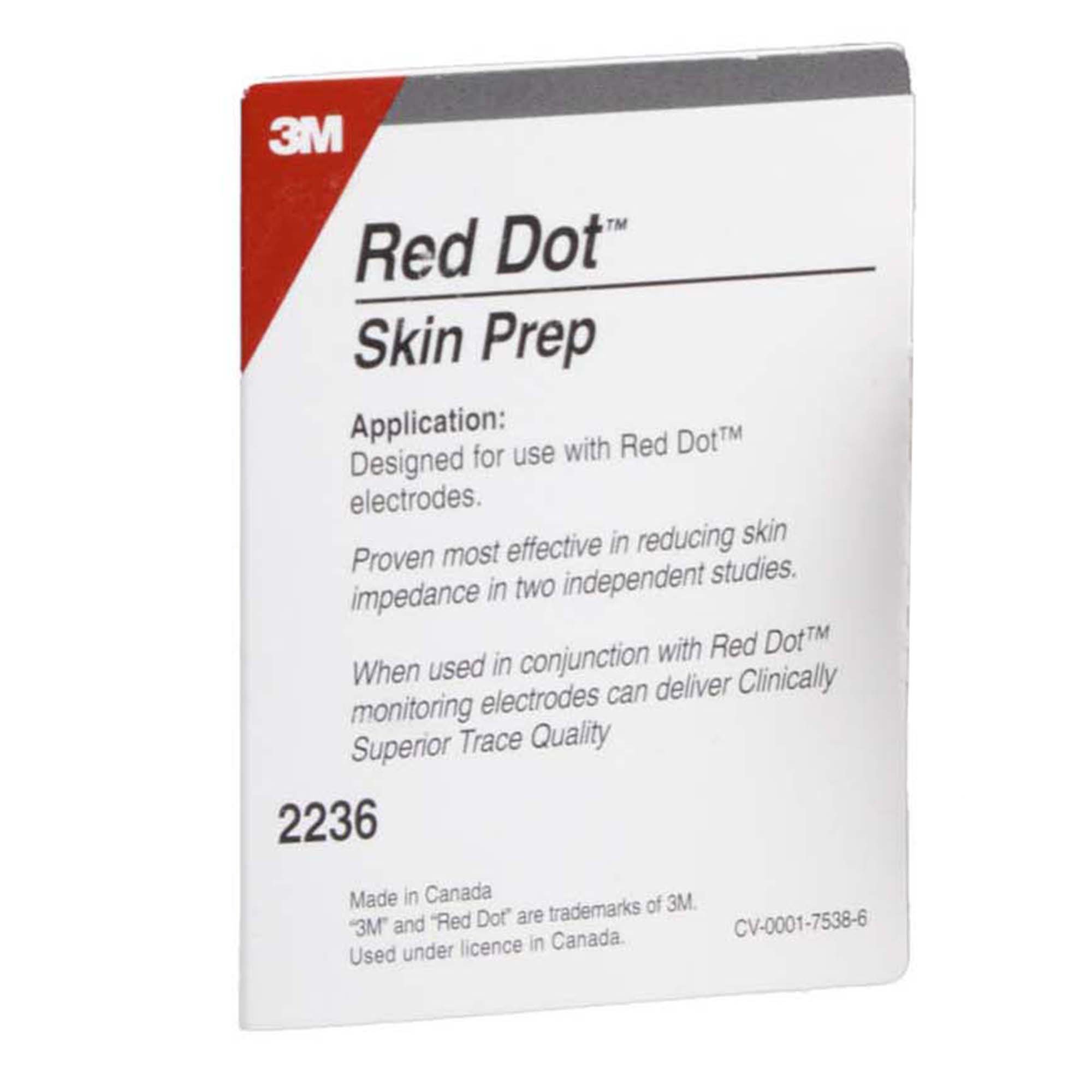 Solventum Corporation 2236 - Red Dot™ Trace Prep Abrader Tape - 1/Roll, 36/Case