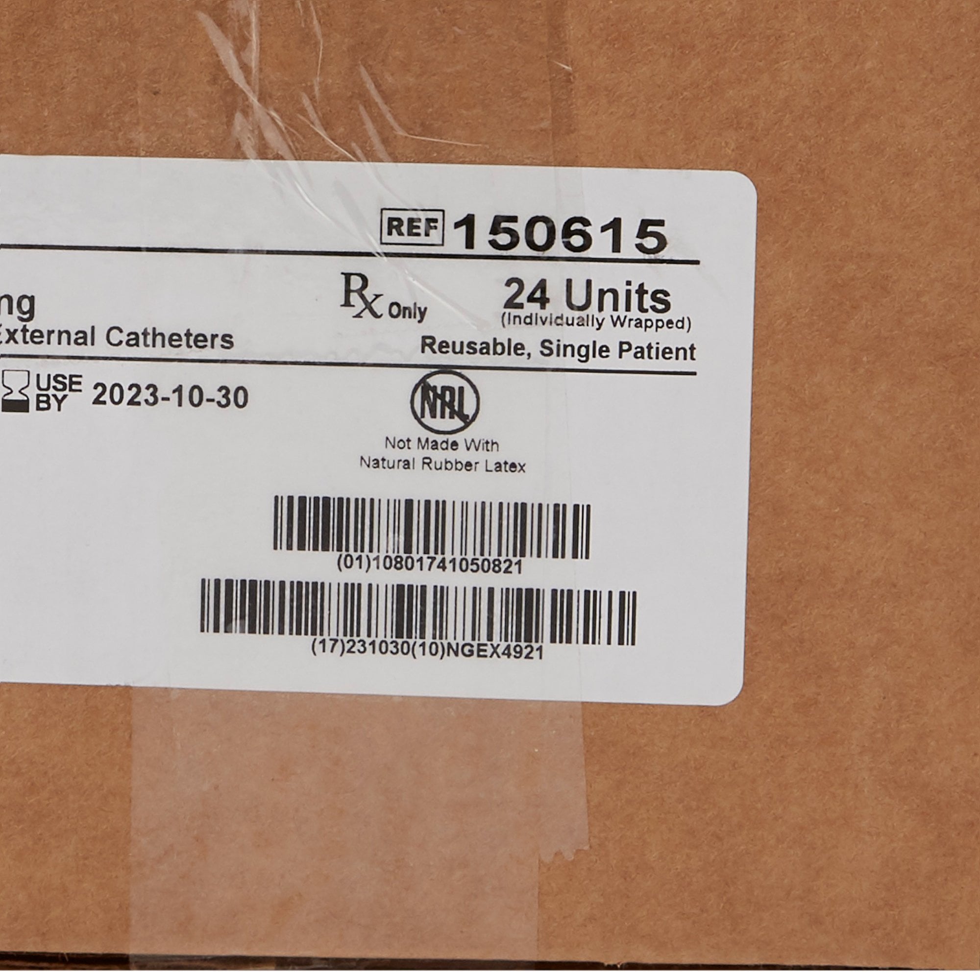 Bard 150615 - Bard® Tube, Leg Bag Extension, Nonsterile - 1/Each, 24/Case
