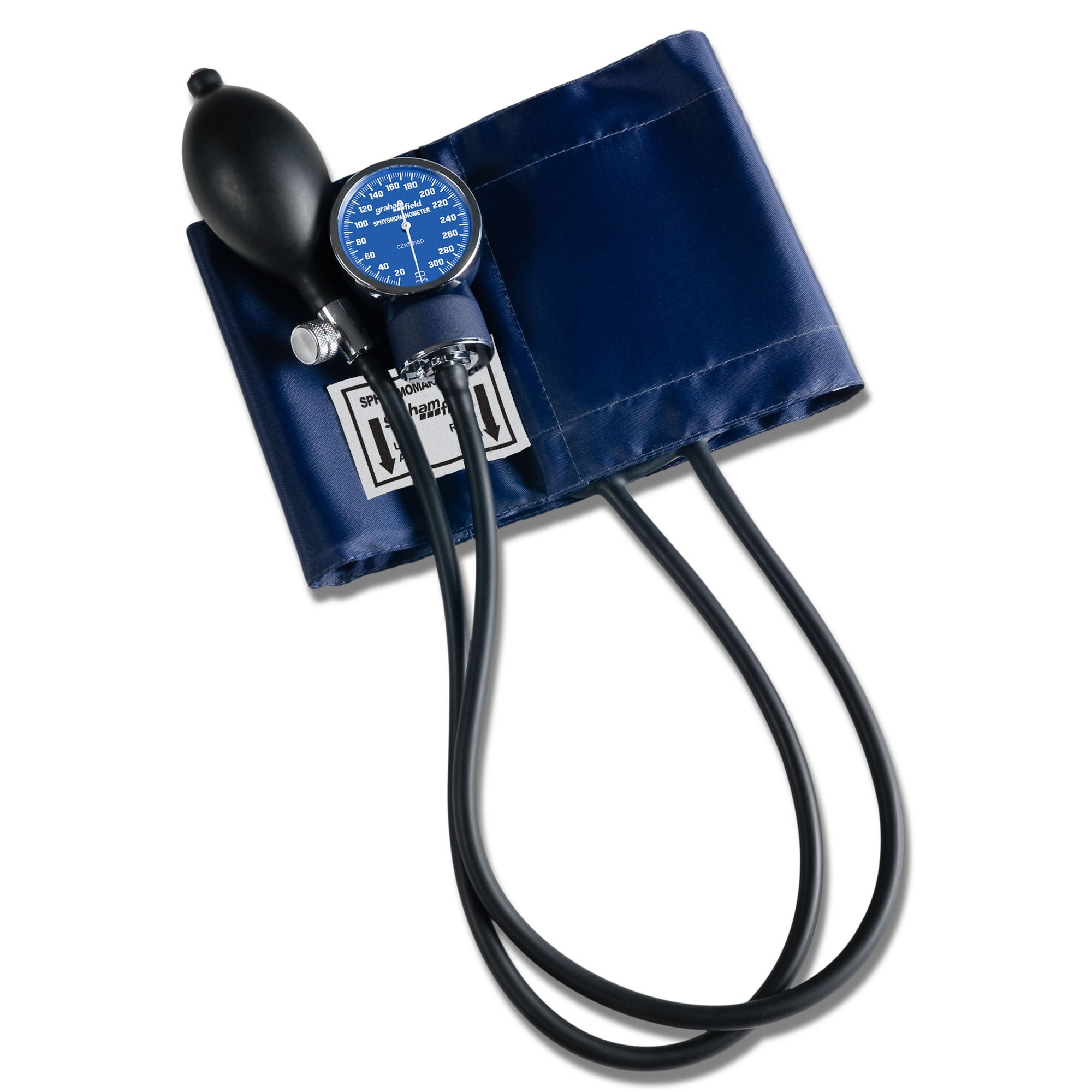 Graham-Field - 202C Aneroid Sphygmomanometer Unit Labstar® Deluxe Pediatric Cuff Arm Nylon Cuff 12 - 17 cm Pocket Aneroid