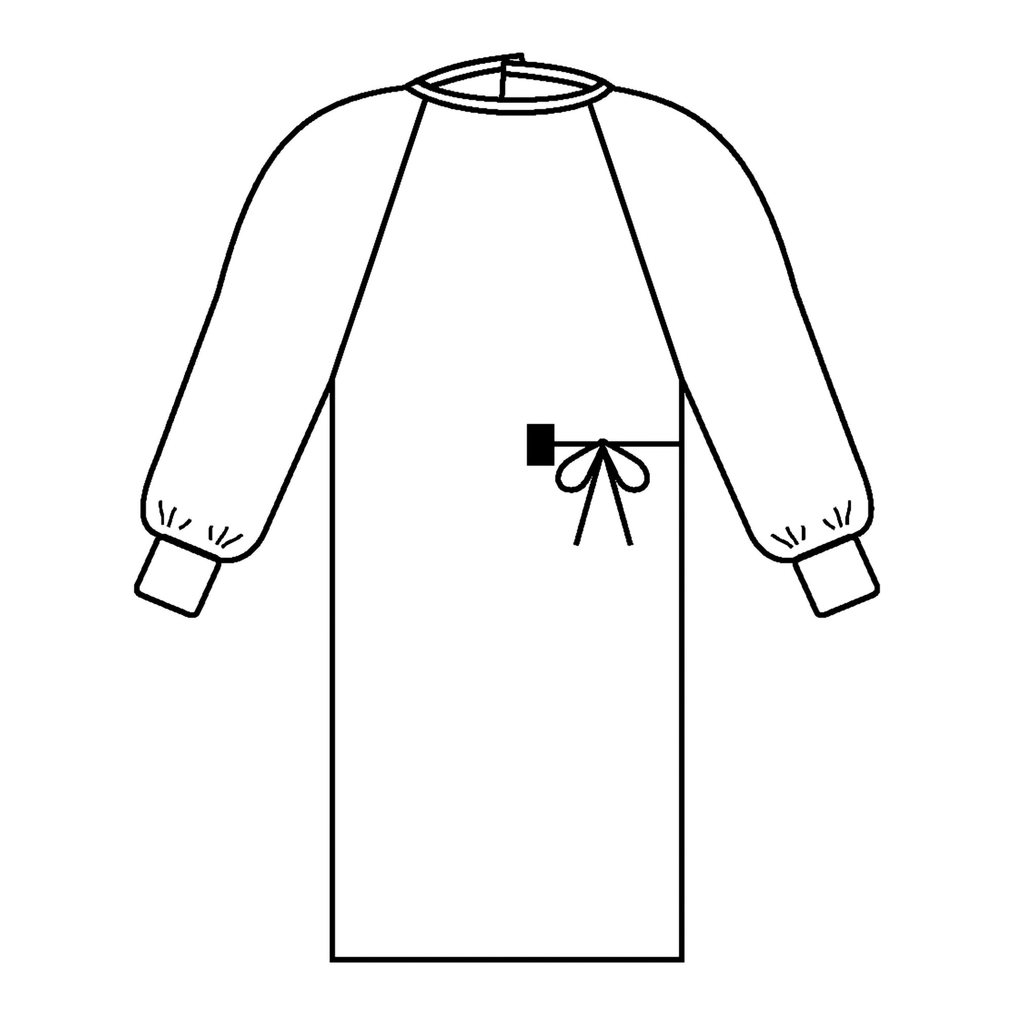 O&M Halyard Inc 90042 - Evolution 4 Nonreinforced Surgical Gown with Towel, 4 X-Large - 1/Each, 34/Case