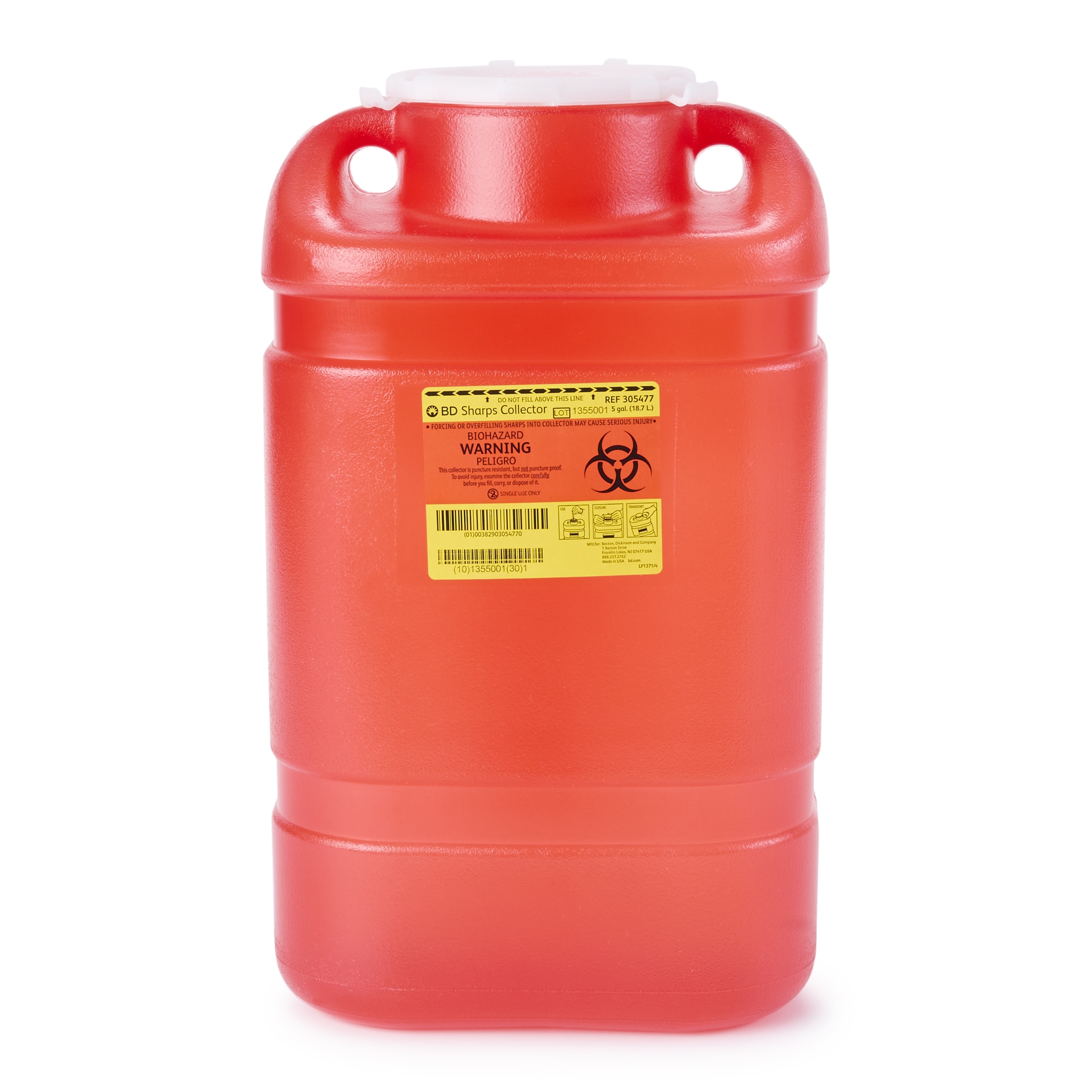 BD - 305477 BD Multi-purpose Sharps Container