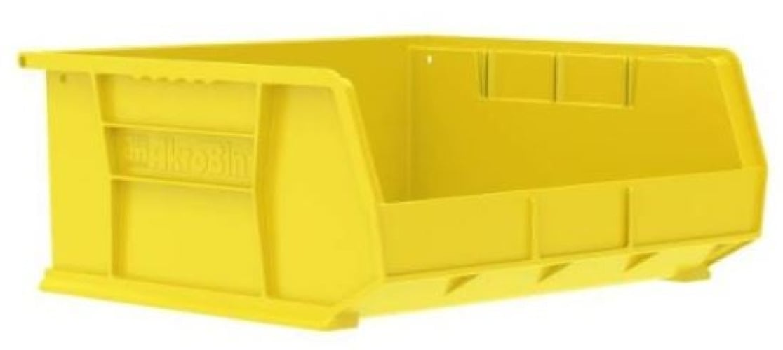Akro-Mils - 30250YELLO Storage Bin AkroBins® Yellow Plastic 7 X 14-3/4 X 16-1/2 Inch