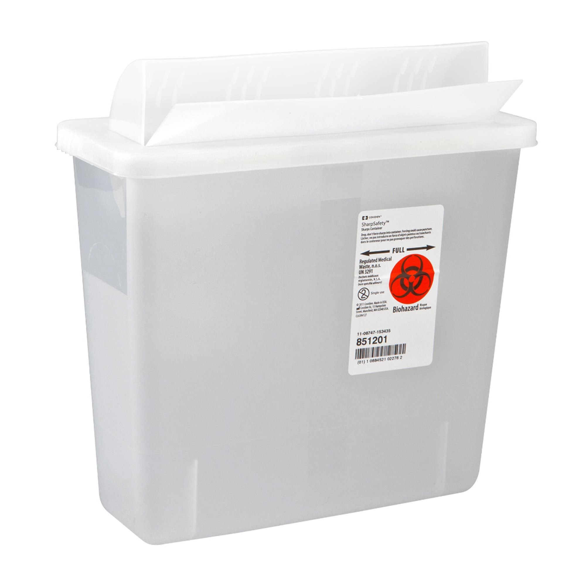 Cardinal - 851201 In-Room™ Multi-purpose Sharps Container