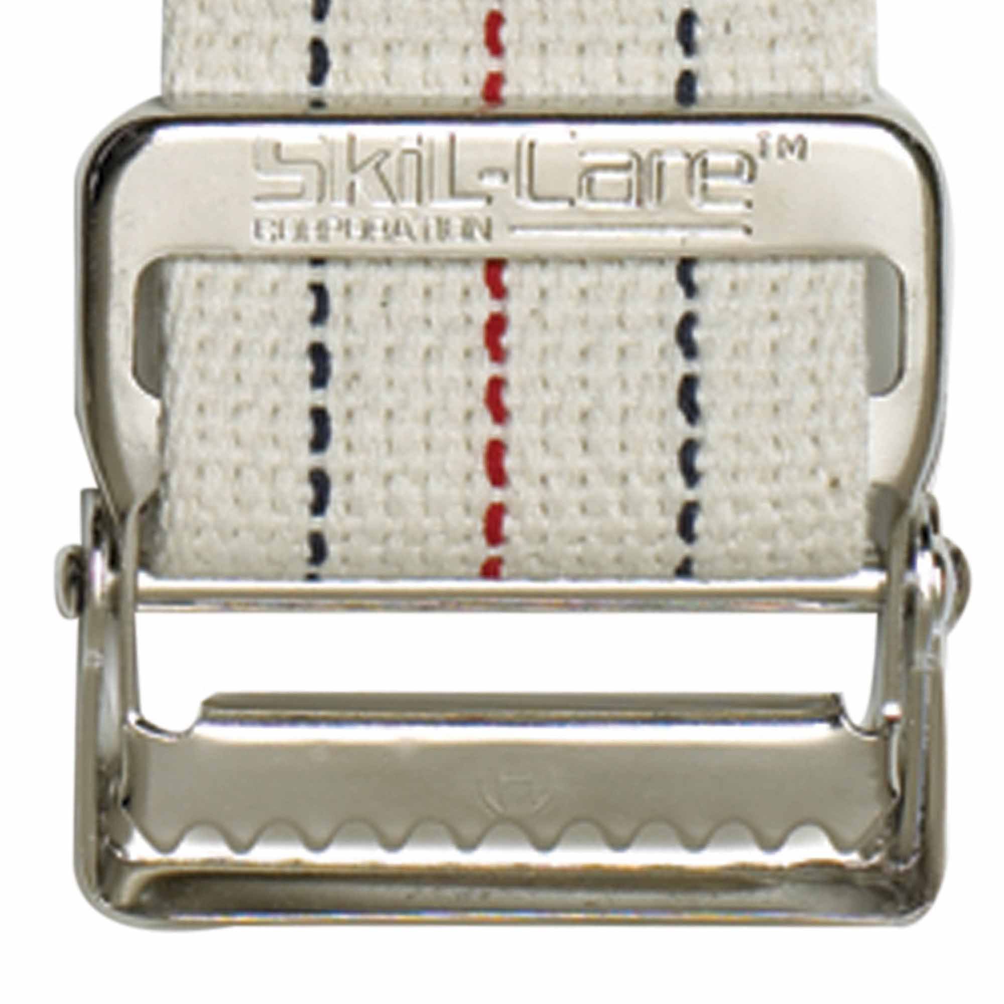 Skil-Care - 252010 SkiL-Care™ Pinstripe Gait Belt with Metal Buckle