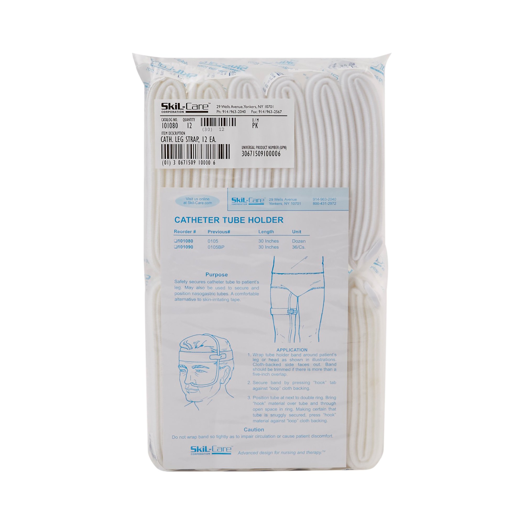 Skil-Care - 101080 SkiL-Care Catheter Leg Straps
