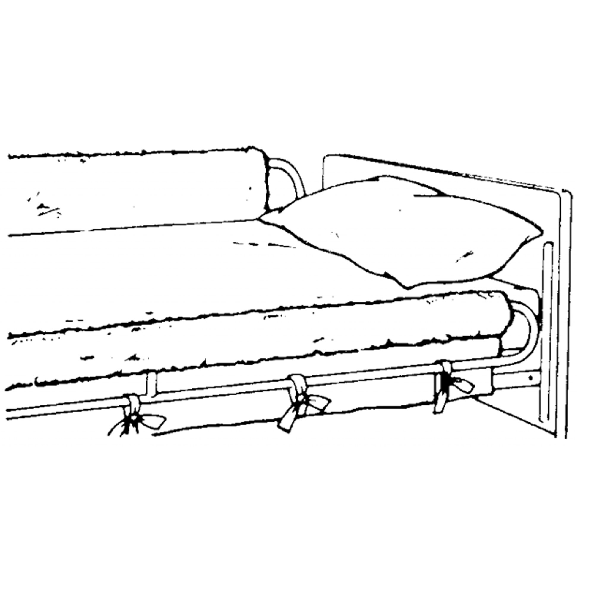 Skil-Care - 402010 SkiL-Care™ Synthetic Sheepskin Bed Rail Pads
