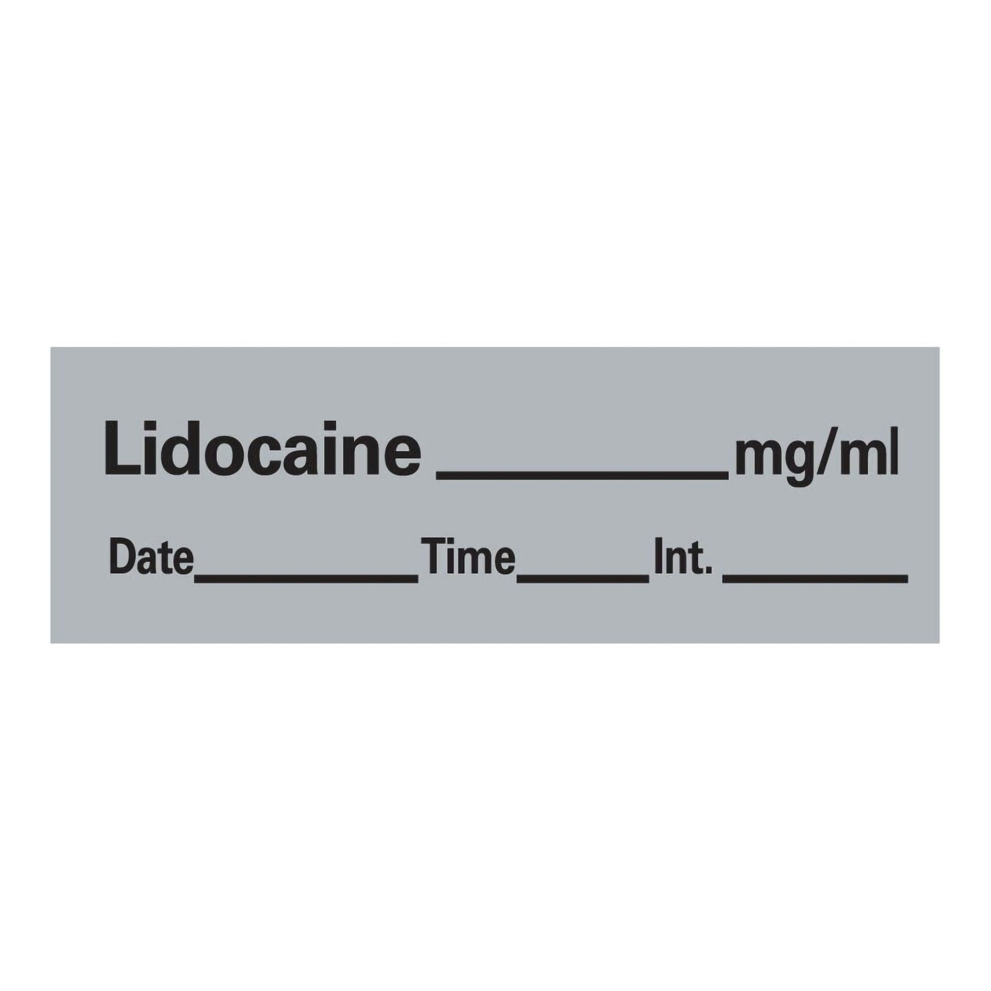 PDC Healthcare - AN-11 Timemed Anesthesia Label Tape