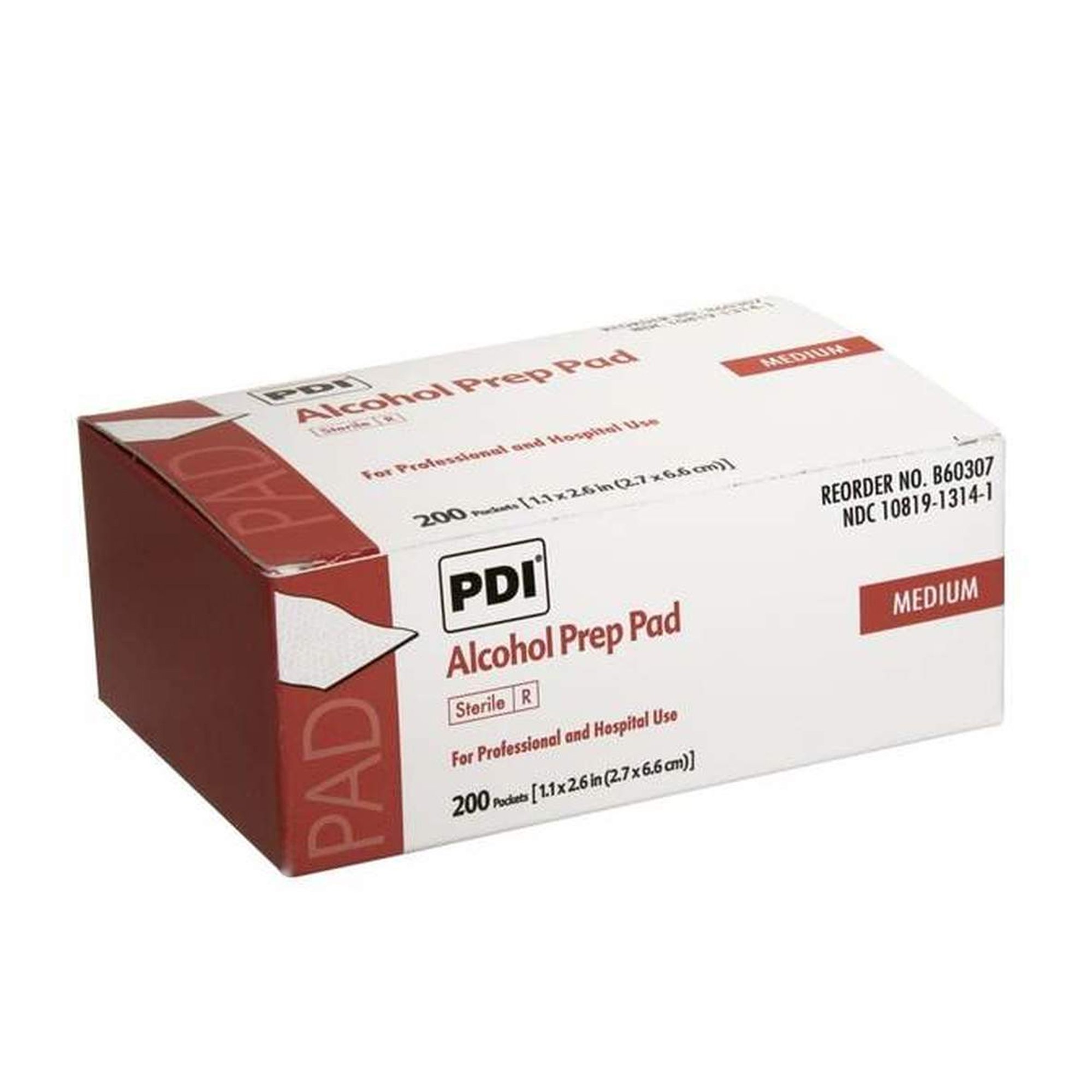 Professional Disposables - B60307 PDI® Alcohol Prep Pad