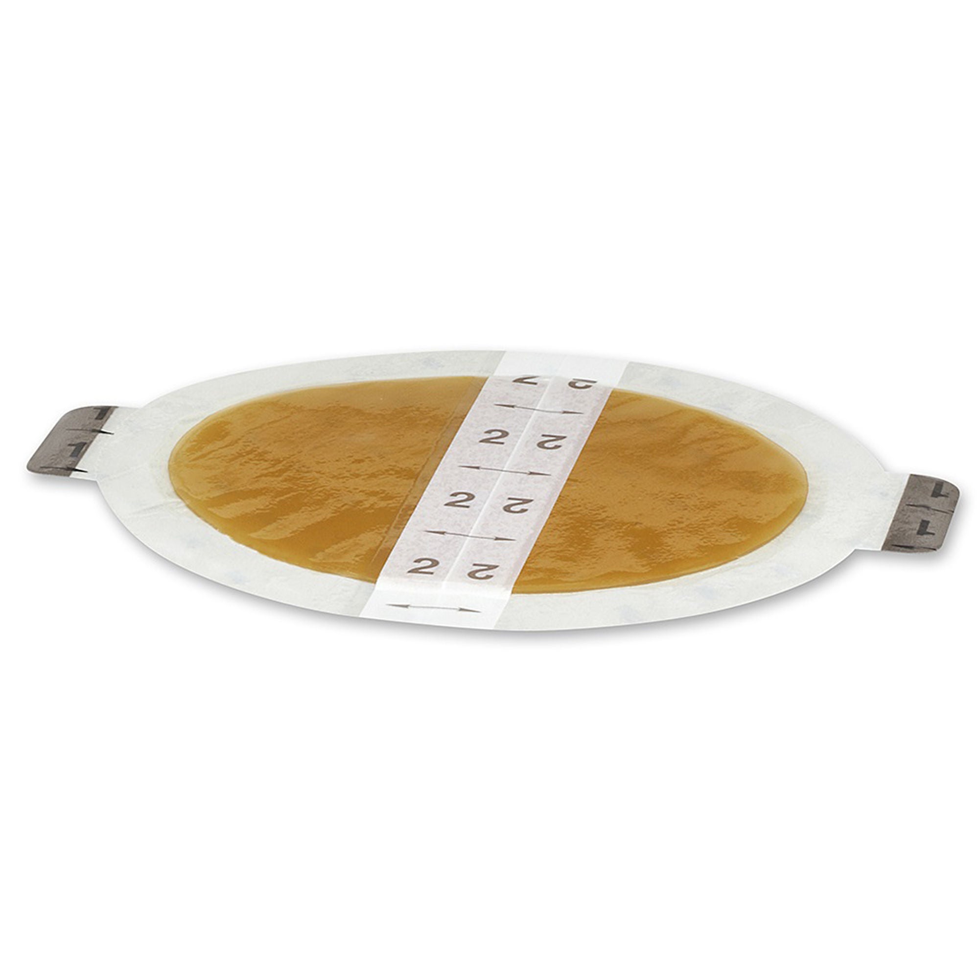 Solventum Corporation - 90003 Hydrocolloid Dressing 3M™ Tegaderm™ Film Backing 5-1/8 X 6 Inch Oval Hydrocolloid / Film